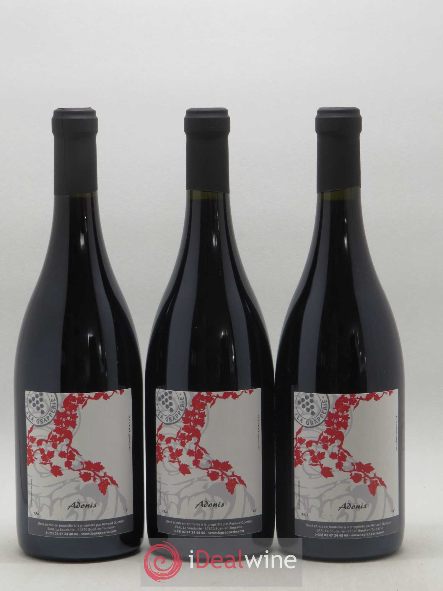 Vin de France Adonis La Grapperie 2018 - Lot de 6 bouteilles - 1