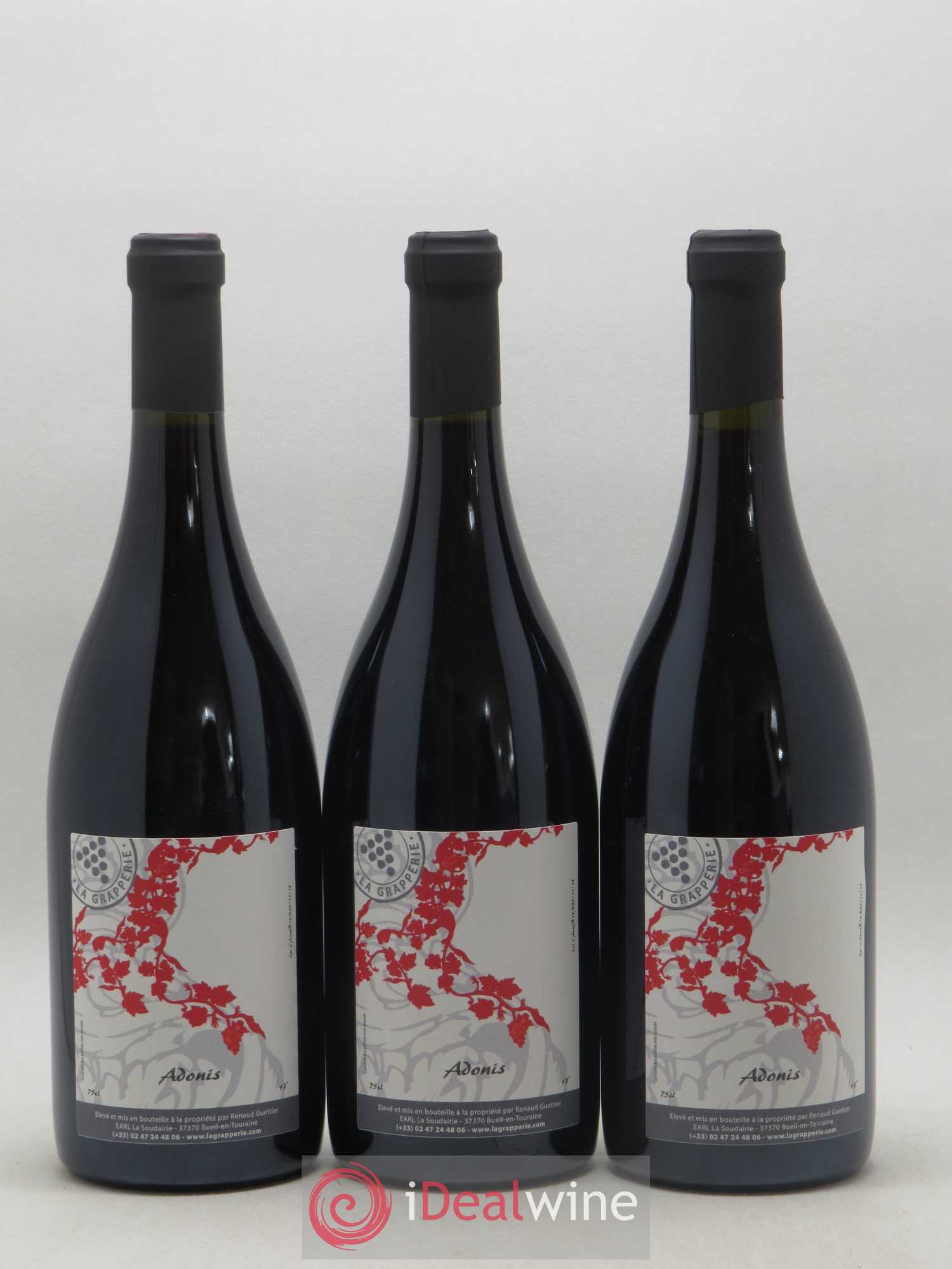 Vin de France Adonis La Grapperie 2018 - Lot de 6 bouteilles - 2