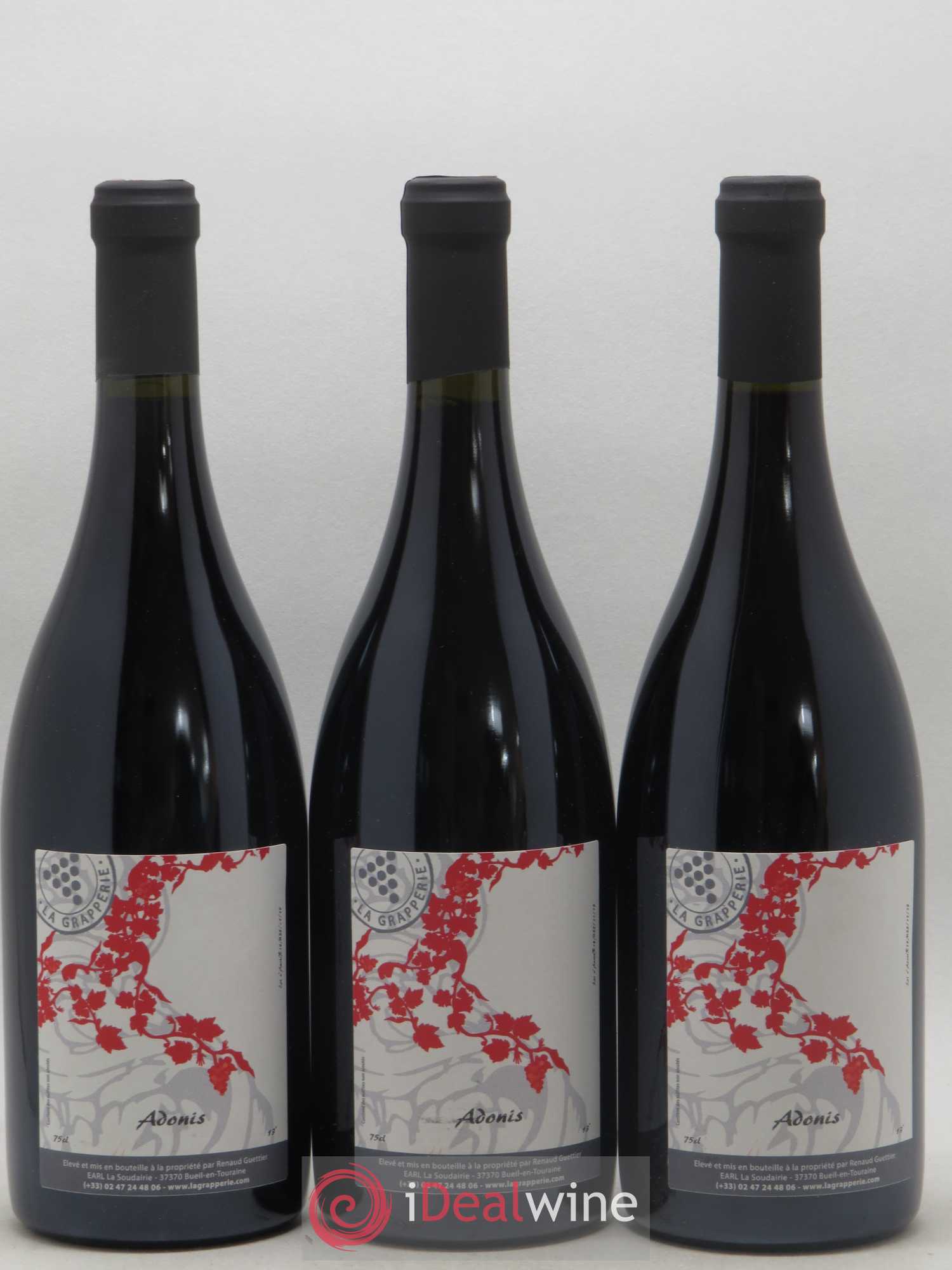 Vin de France Adonis La Grapperie 2018 - Lot de 6 bouteilles - 1