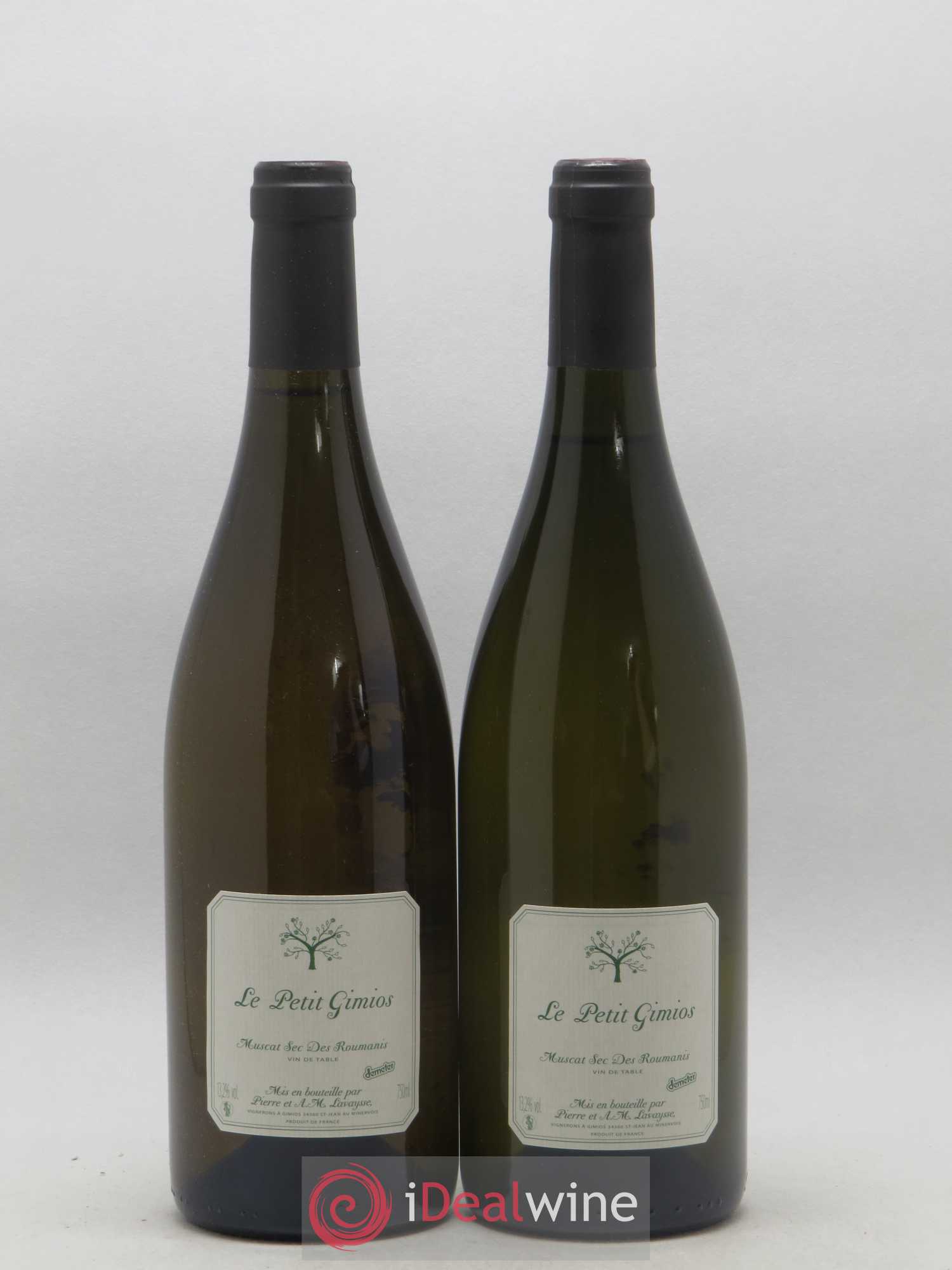 Vin de France Muscat Sec des Roumanis Le Petit Gimios - Posten von 2 Flaschen - 0