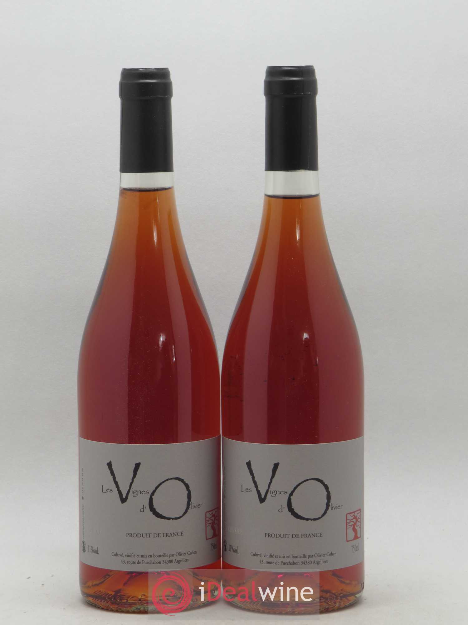Divers Vin de France Les Vignes d'Olivier Olivier Cohen - Posten von 2 Flaschen - 0