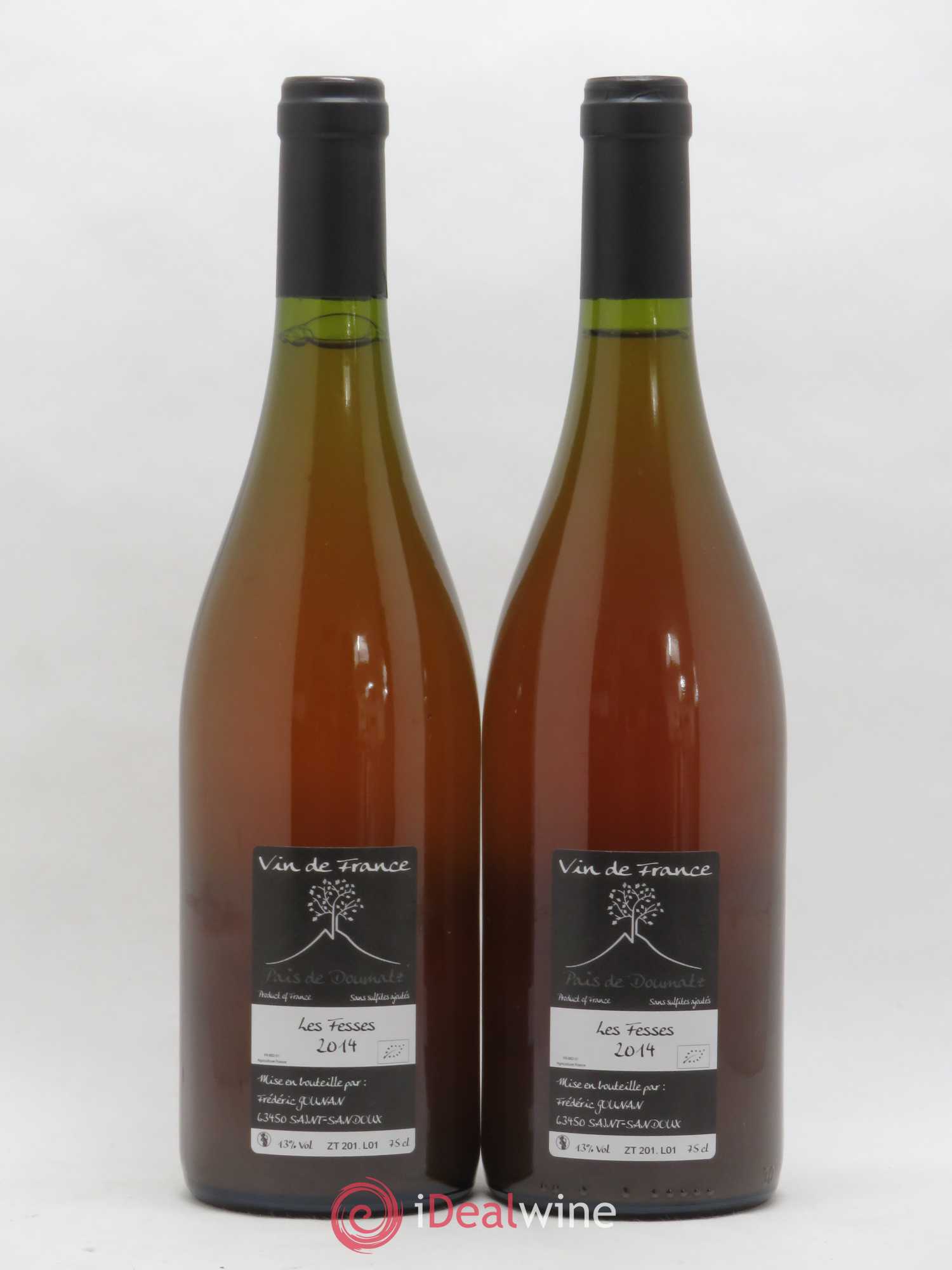 Vin de France Les Fesses Vignoble de l'Arbre Blanc 2014 - Lot de 2 bouteilles - 1