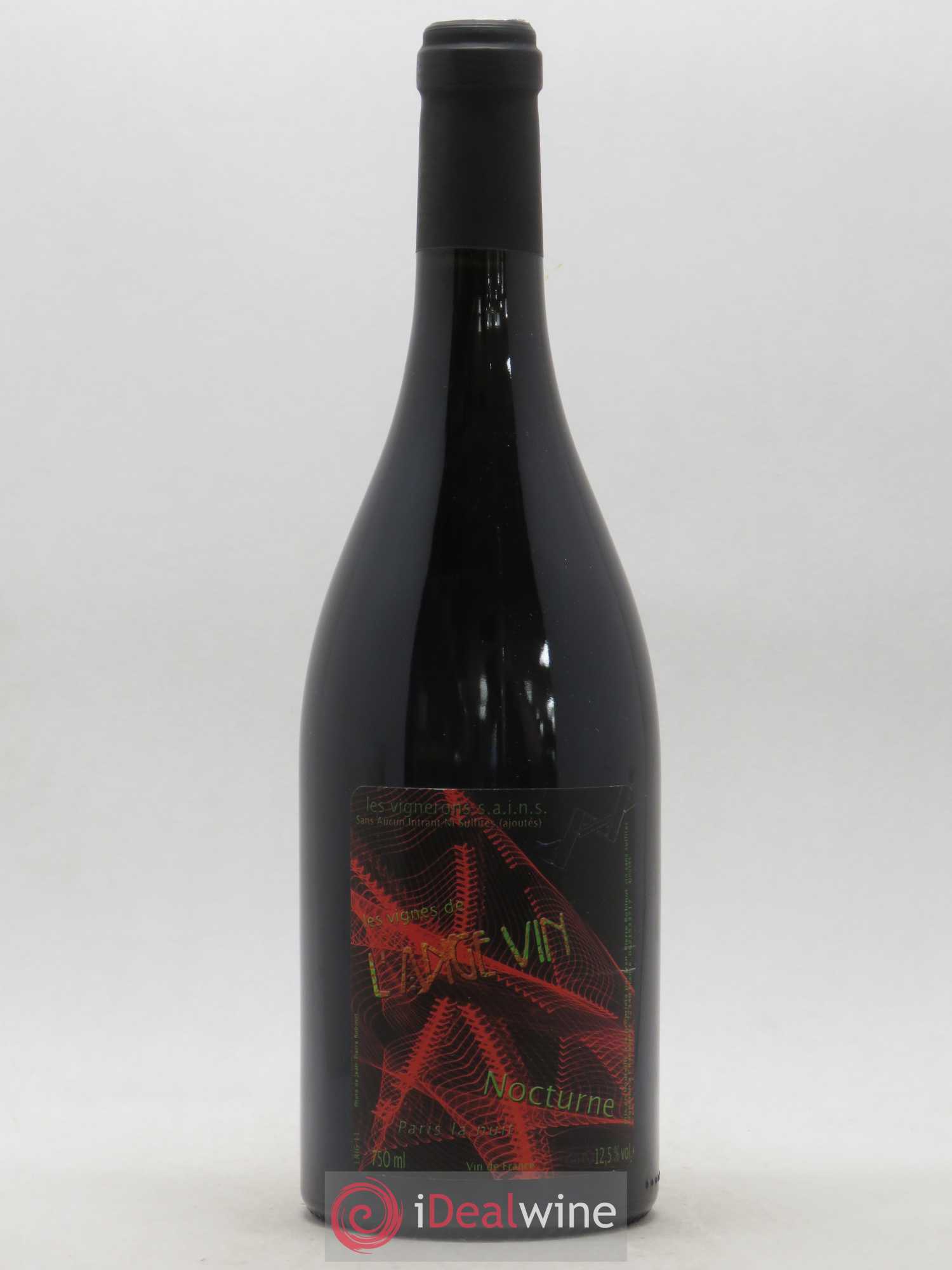 Vin de France Nocturne Paris la Nuit Domaine L'Ange Vin Jean-Pierre Robinot 2011 - Lot de 1 bouteille - 0