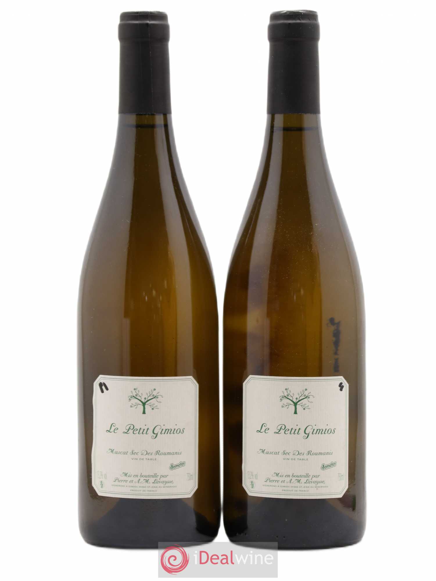 Vin de France Muscat Sec des Roumanis le Petit Gimios - Lot de 2 bouteilles - 0