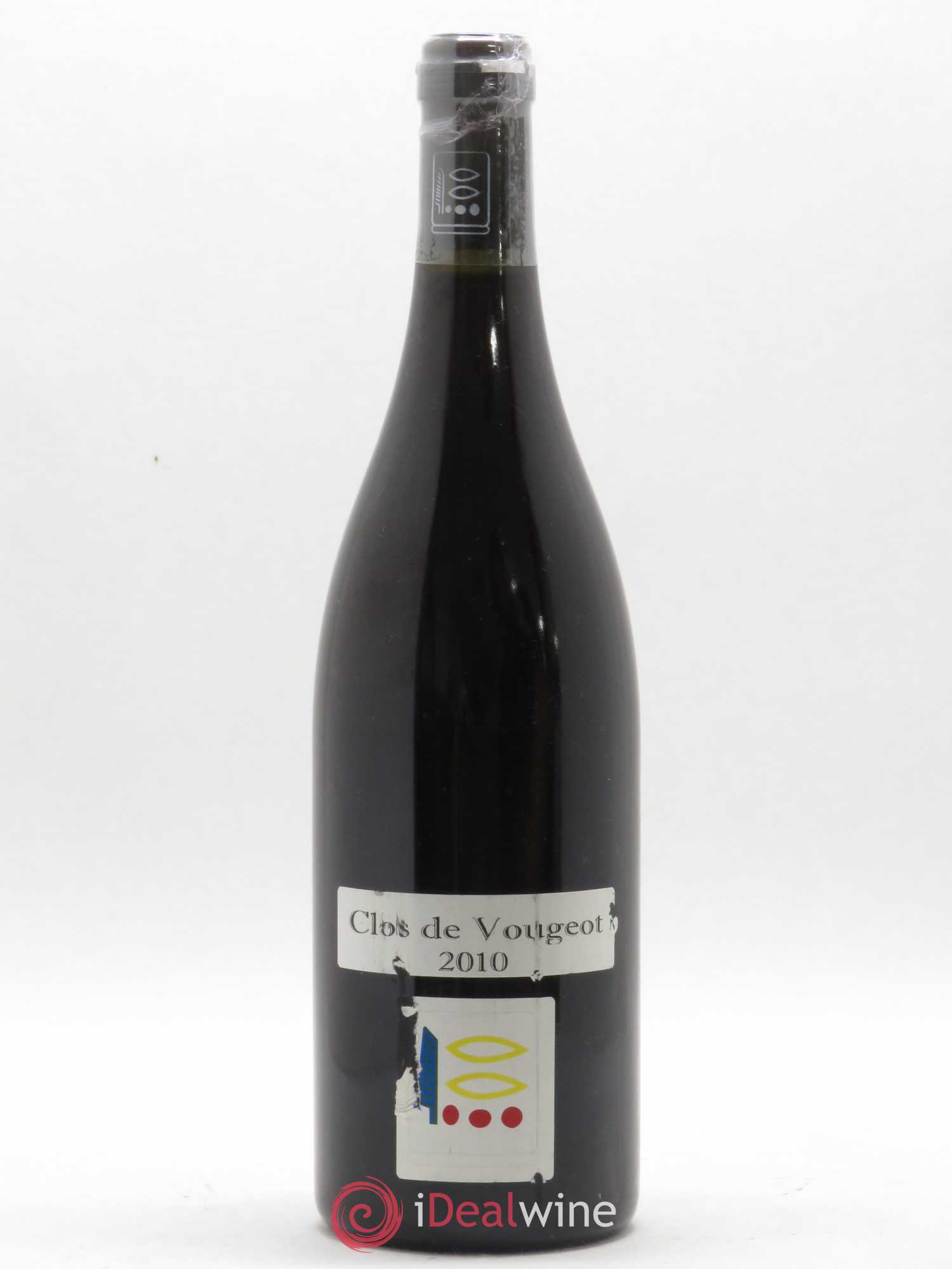 Clos de Vougeot Grand Cru Prieuré Roch 2010 - Lot de 1 bouteille - 0
