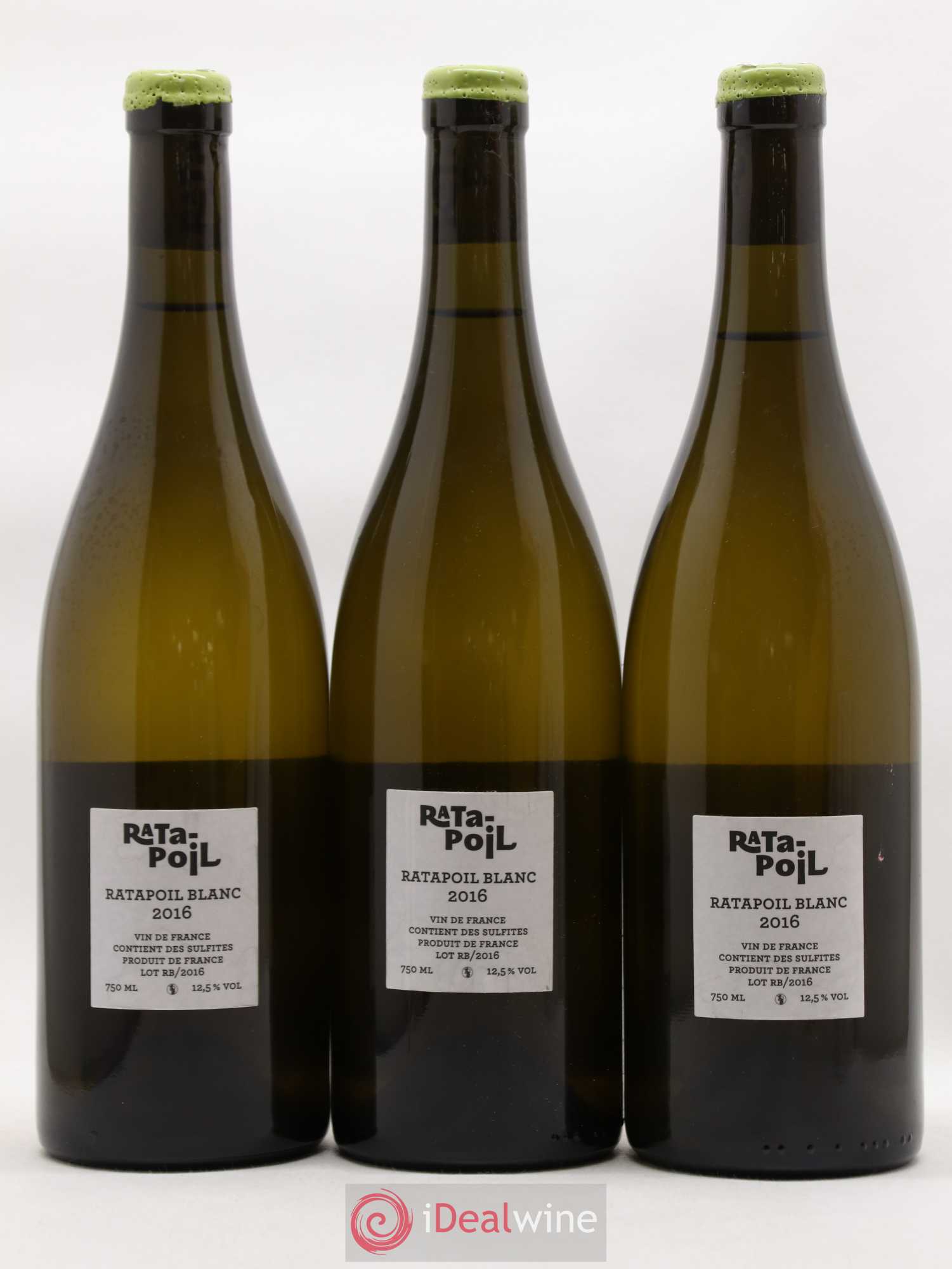 Vin de France Le Ratapoil Raphaël Monnier 2016 - Lot de 3 bouteilles - 1