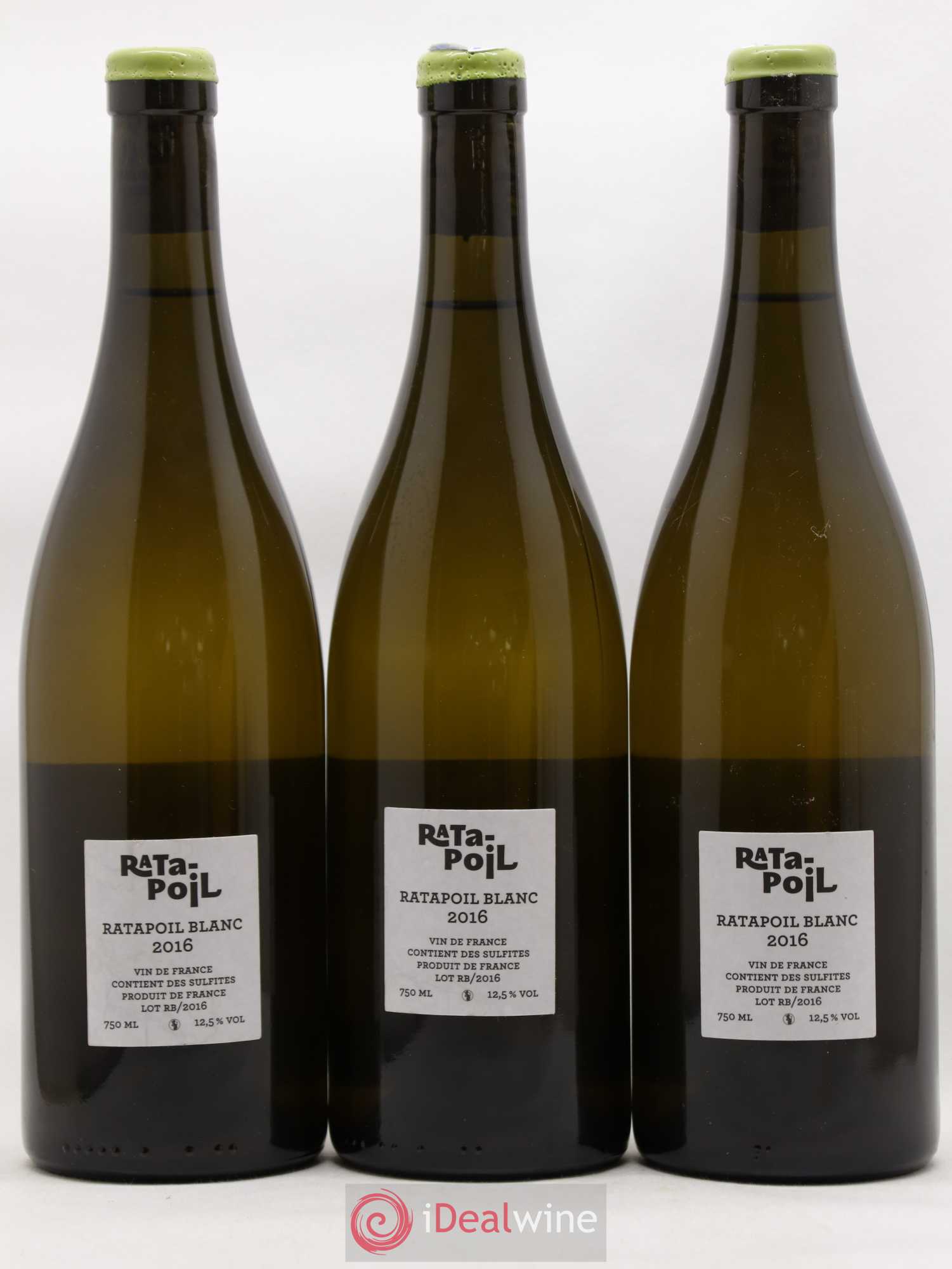 Vin de France Le Ratapoil Raphaël Monnier 2016 - Lot de 3 bouteilles - 1