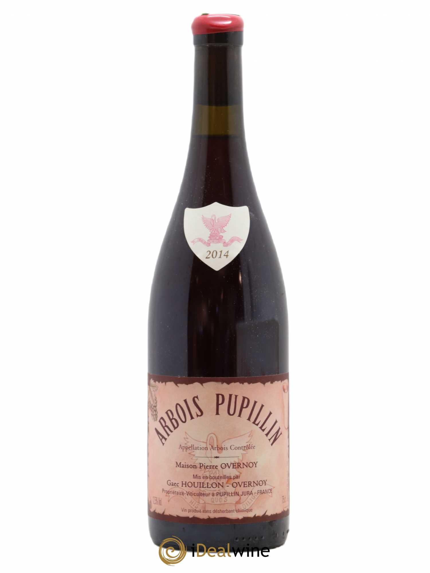 Arbois-Pupillin Poulsard (cire rouge) Overnoy-Houillon (Domaine) 2014 - Lot de 1 bouteille - 0