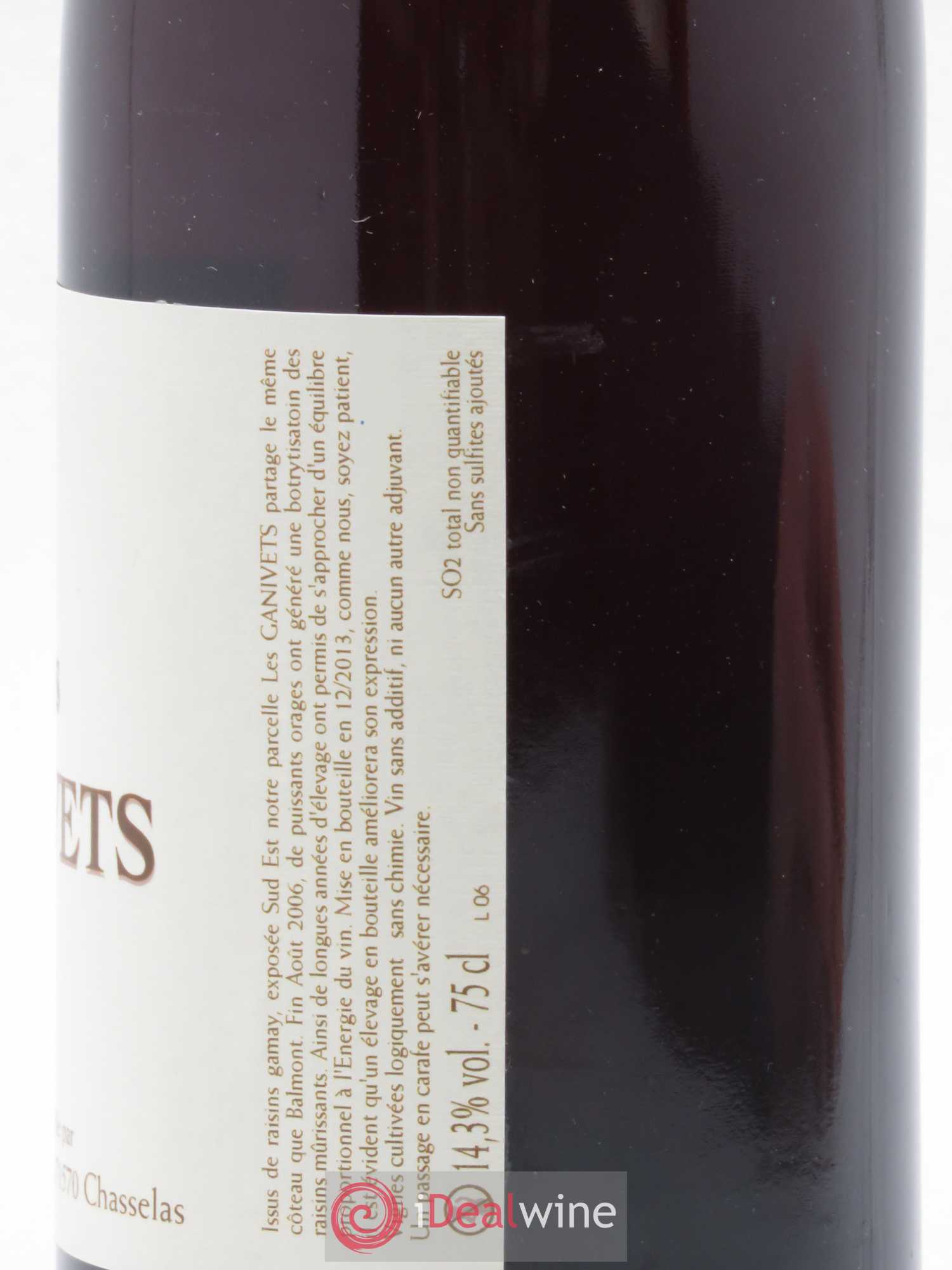 Vin de France Les Ganivets Philippe Jambon 2006 - Lot de 1 bouteille - 1