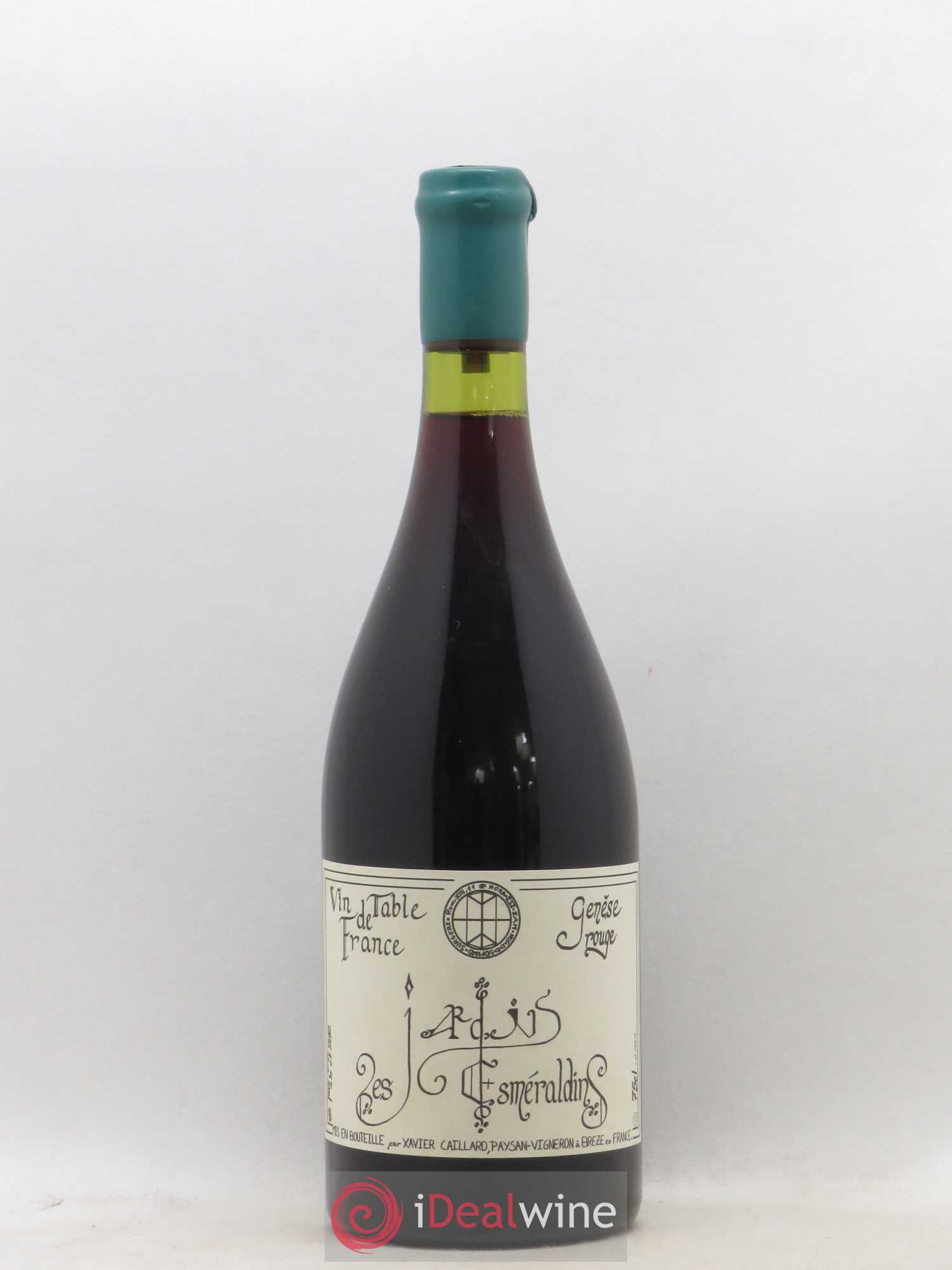 Vin de France Génèse Xavier Caillard - Les Jardins Esmeraldins 2003 - Lot de 1 bouteille - 0