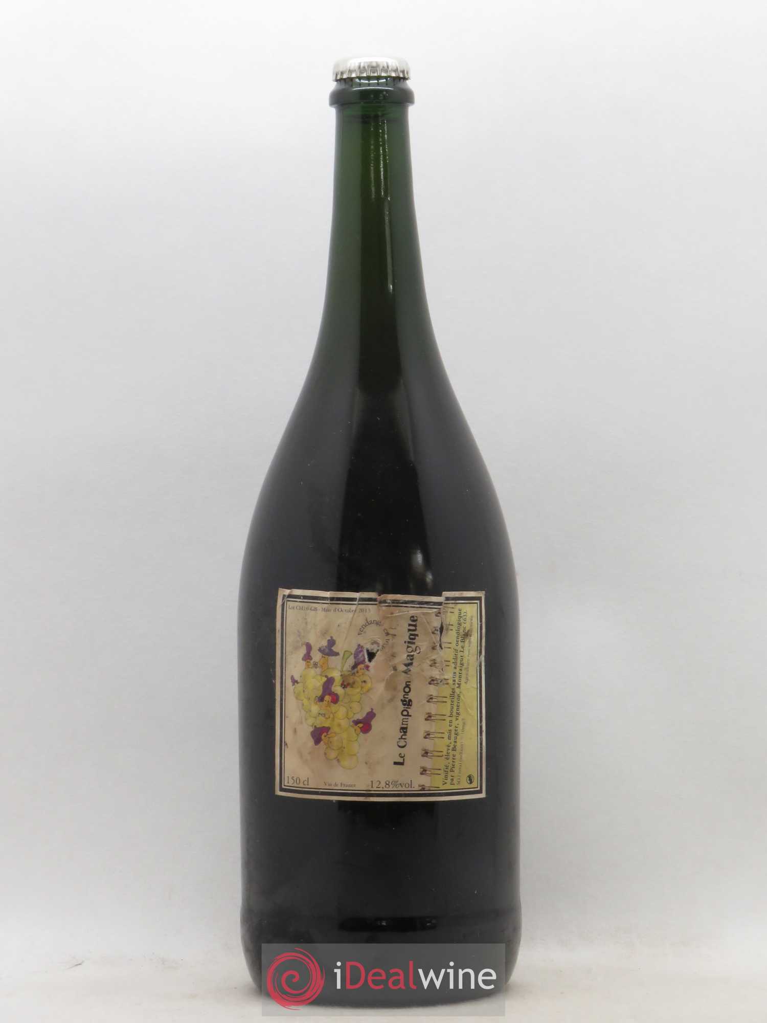 Vin de France Champignon Magique Pierre Beauger 2010 - Lot de 1 magnum - 0