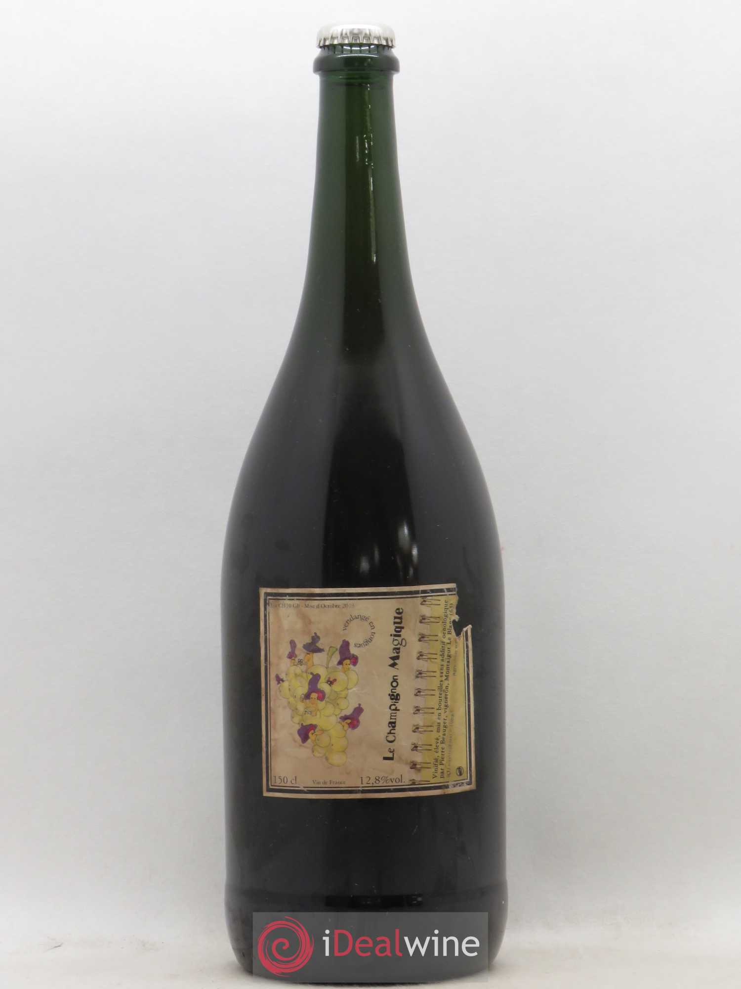 Vin de France Champignon Magique Pierre Beauger 2010 - Lot de 1 magnum - 0