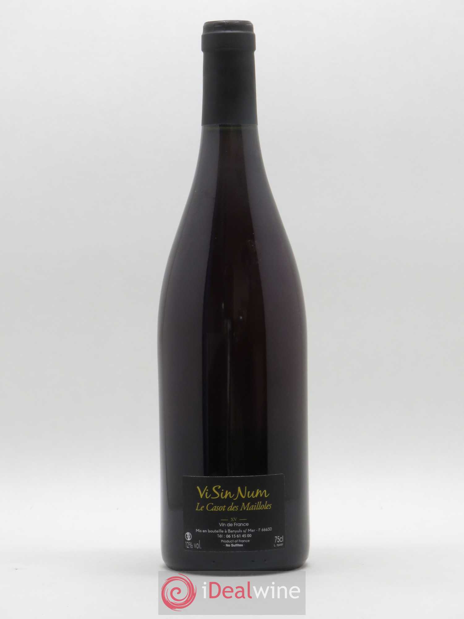 Vin de France Visinum Le Casot des Mailloles 2015 - Lot de 1 bouteille - 1