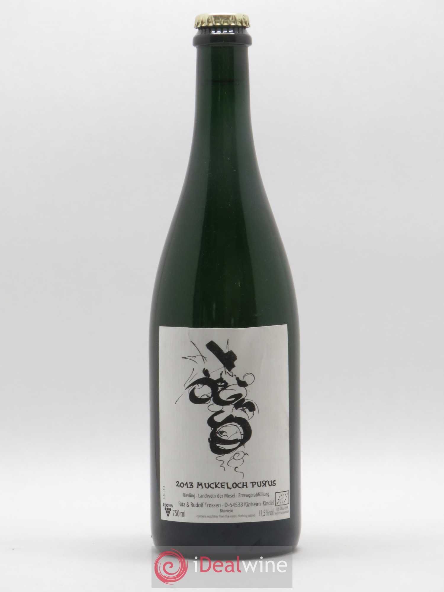 Allemagne Mosel-Saar Riesling Muckeloch Purus Rita & Rudolf Trossen 2013 - Lot de 1 bouteille - 0