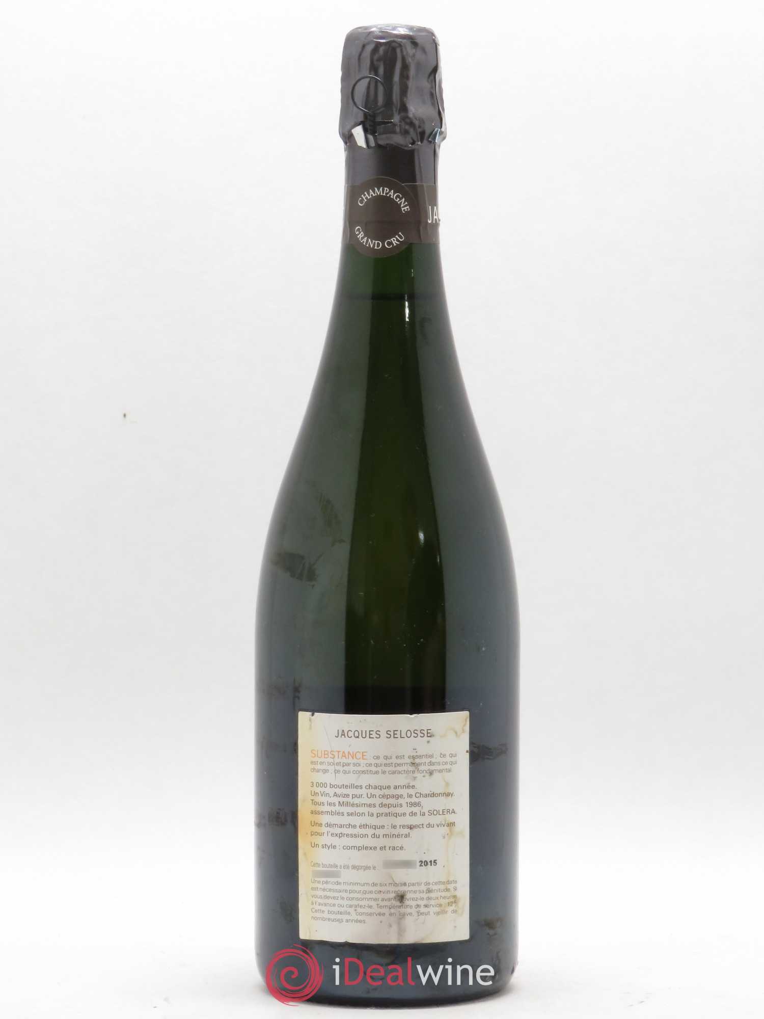 Substance Jacques Selosse - Lot de 1 bouteille - 1