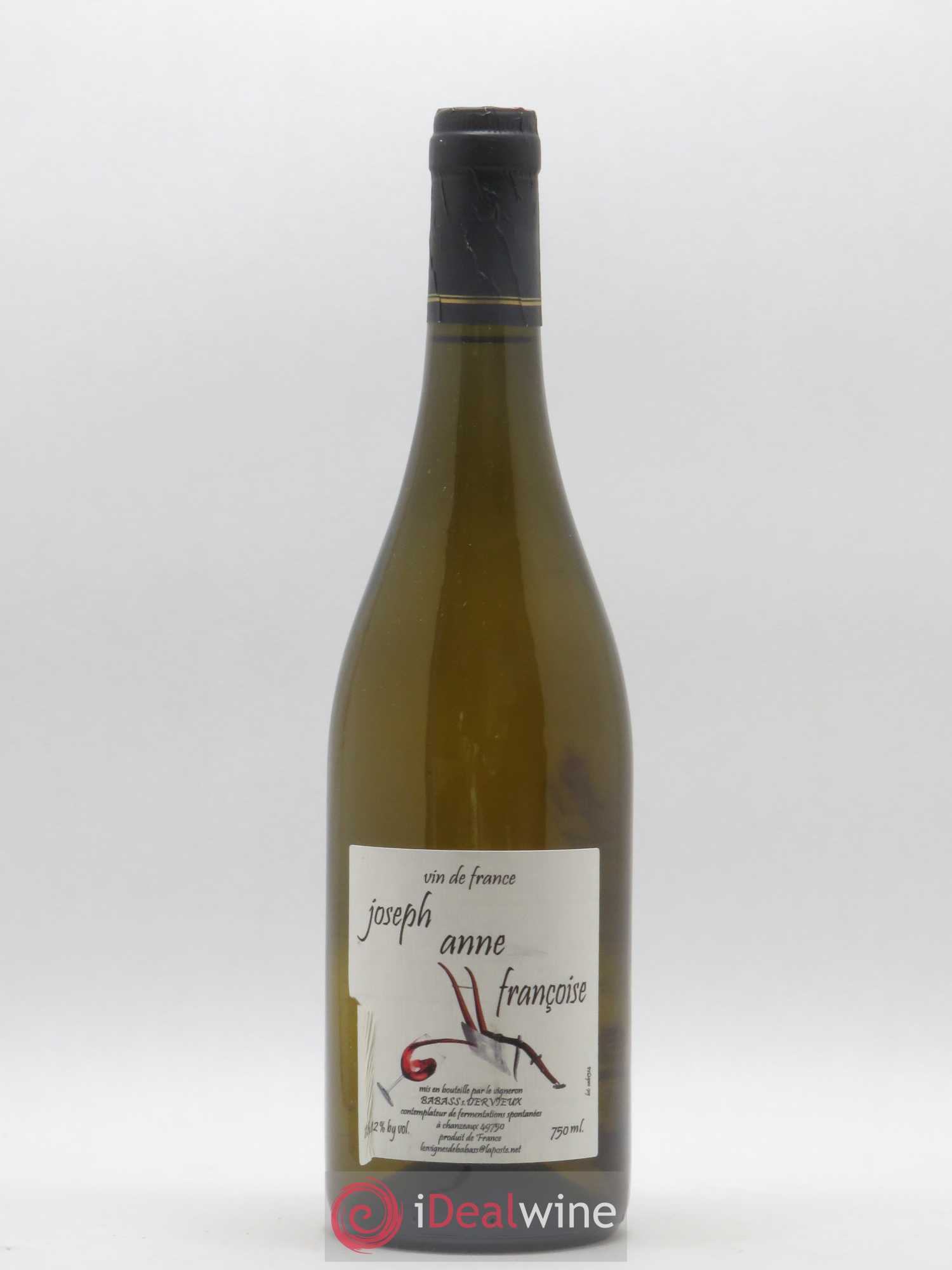 Vin de France Joseph, Anne, Françoise Les Vignes de Babass S. Dervieux - Posten von 1 Flasche - 0