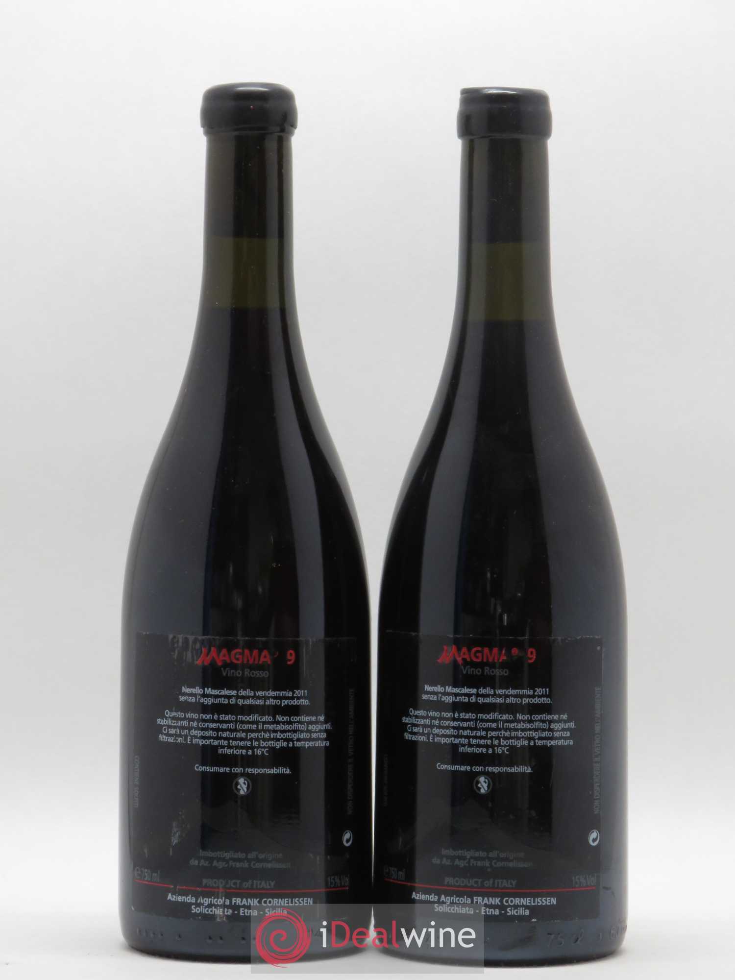Terre Siciliane IGT Magma Frank Cornelissen 2011 - Lot de 2 bouteilles - 1