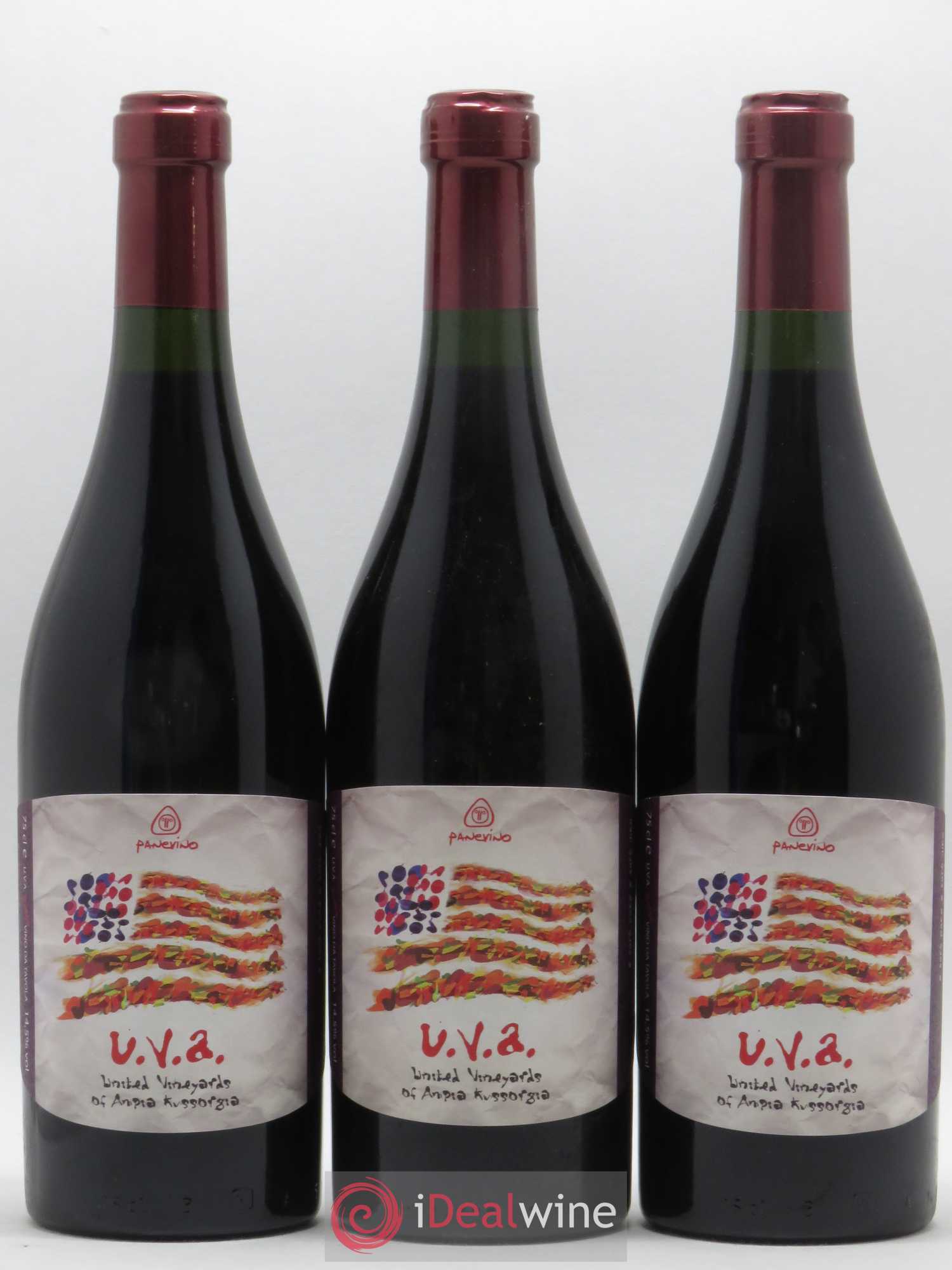 Italie Vino da Tavola Uva Gianfranco Manca Panevino 2011 - Posten von 3 Flaschen - 0