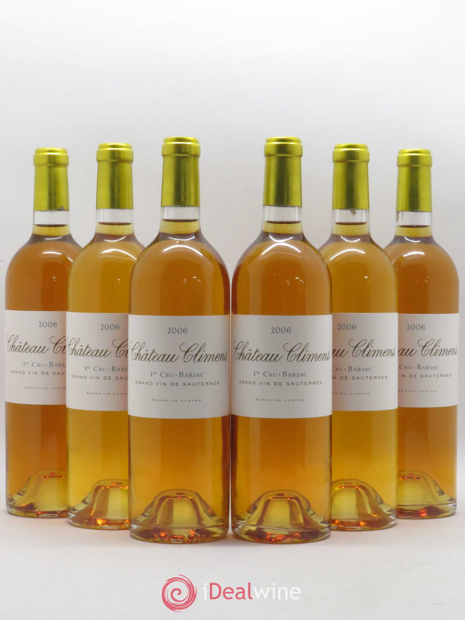 Château Climens 1er Grand Cru Classé 2006 - Lotto di 6 bottiglie - 0