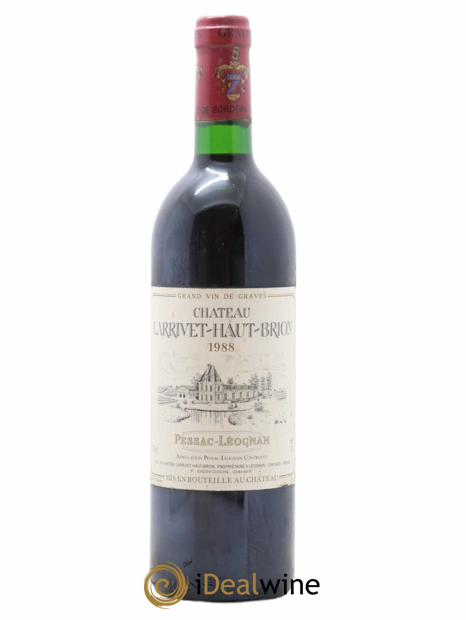 Château Larrivet Haut-Brion 1988 - Lot of 1 bottle - 0