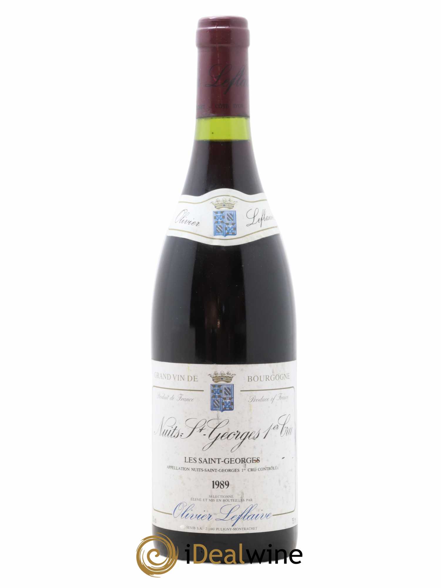 Nuits-Saint-Georges 1er Cru Les Saint Georges Olivier Leflaive 1989 - Lot of 1 bottle - 0