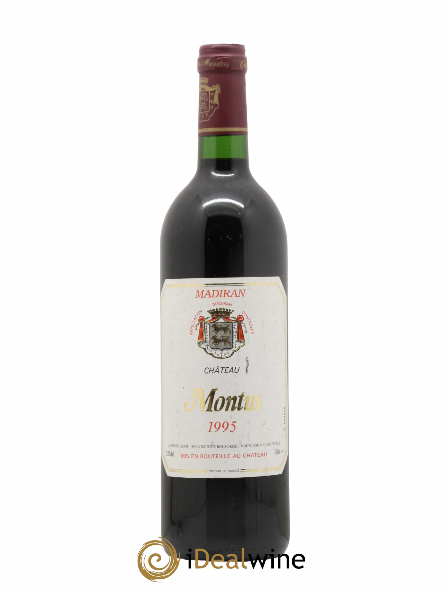 Madiran Château Montus Alain Brumont 1995 - Lot de 1 bouteille - 0