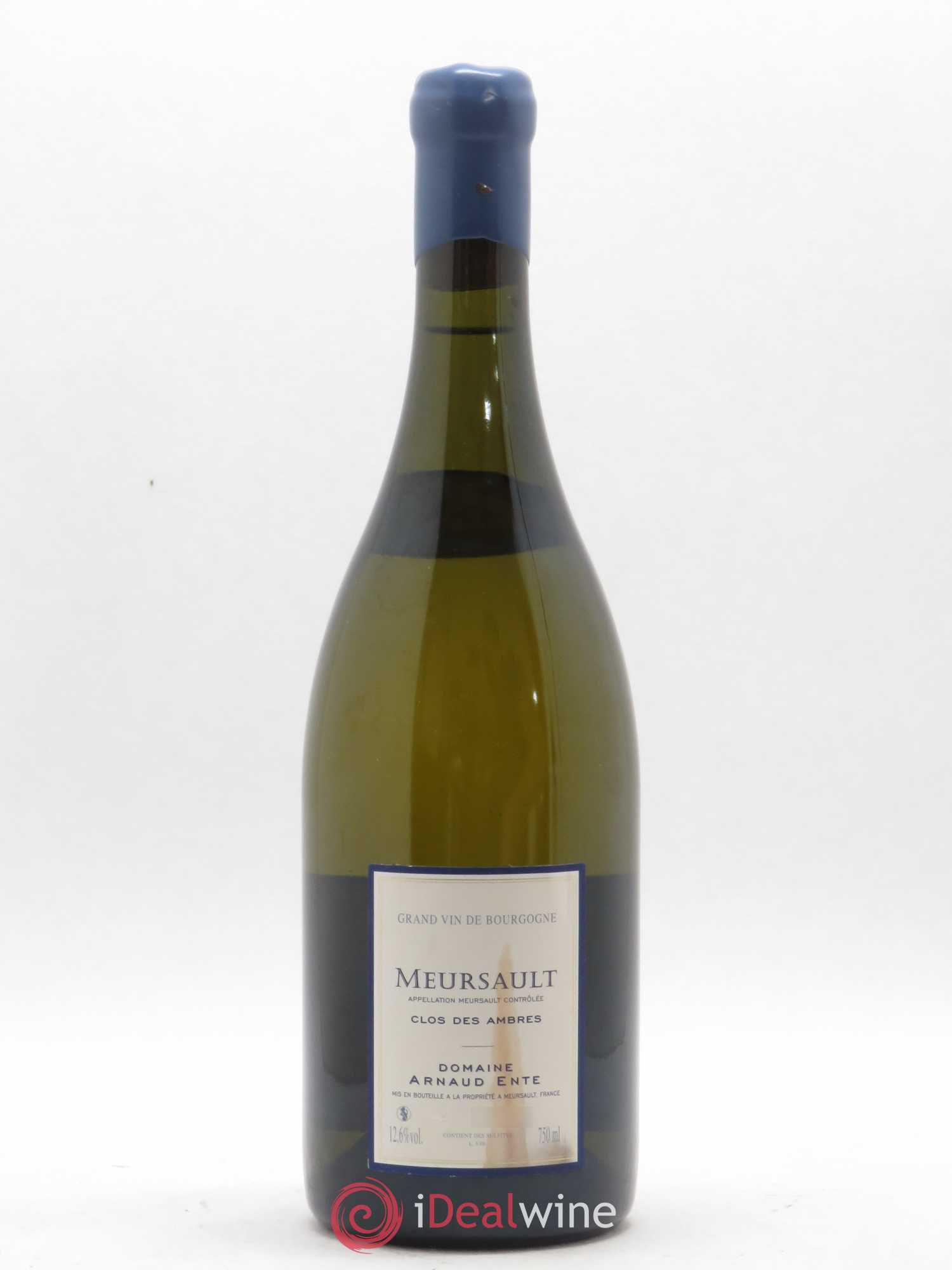 Meursault Clos des Ambres Arnaud Ente 2008 - Lot de 1 bouteille - 1
