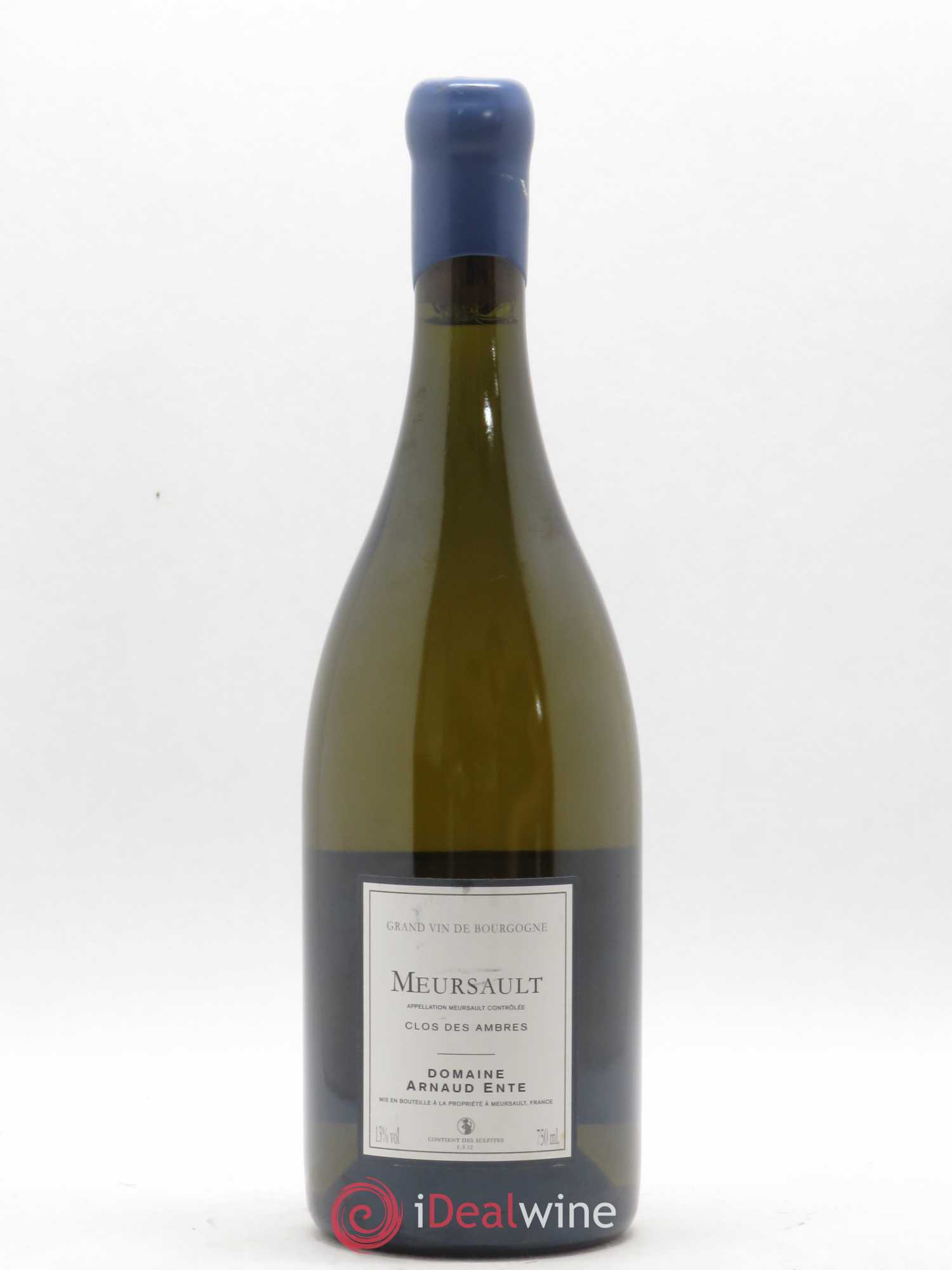 Meursault Clos des Ambres Arnaud Ente 2012 - Lot de 1 bouteille - 1