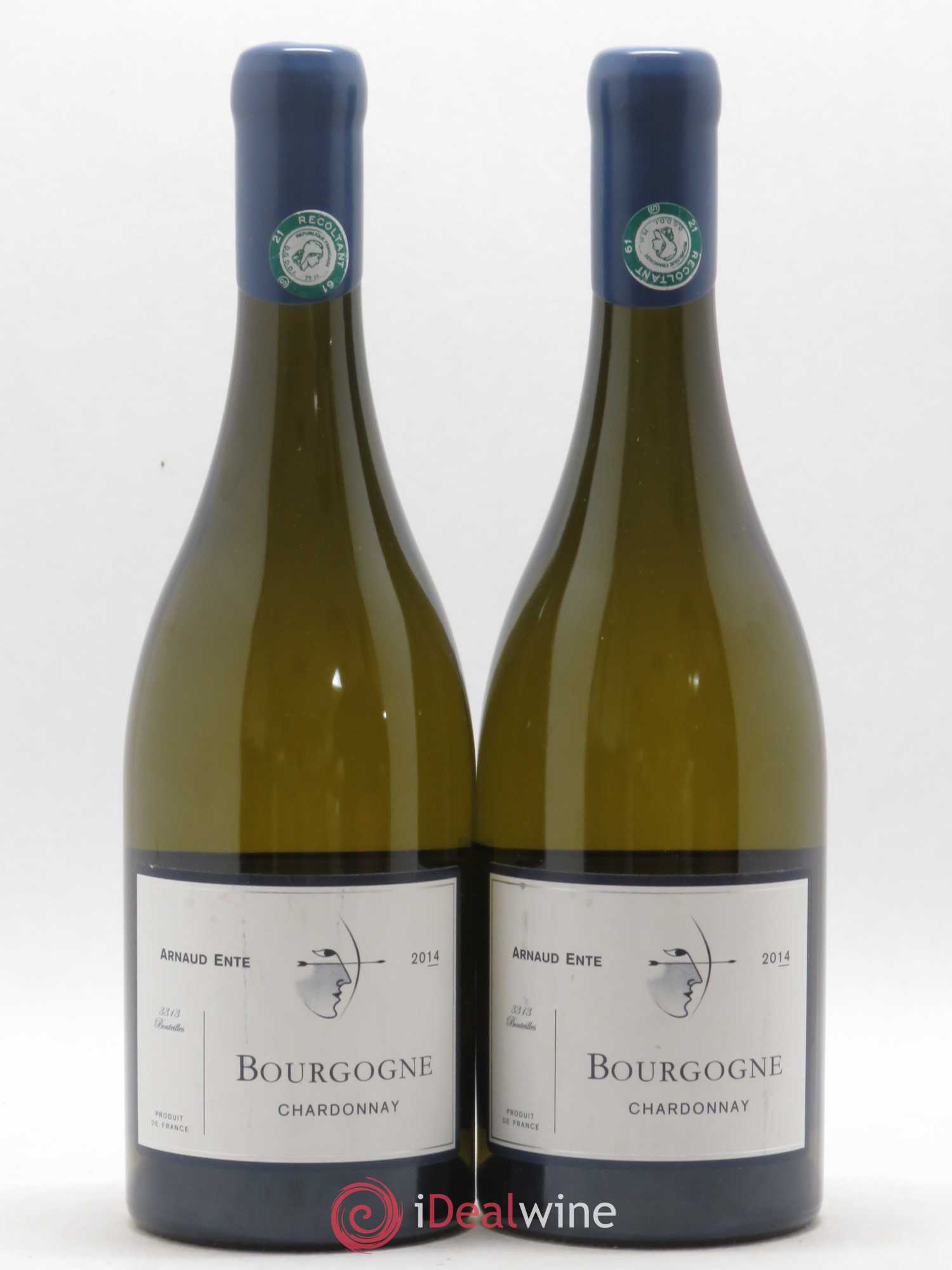 Bourgogne Chardonnay Arnaud Ente 2014 - Lot de 2 bouteilles - 0