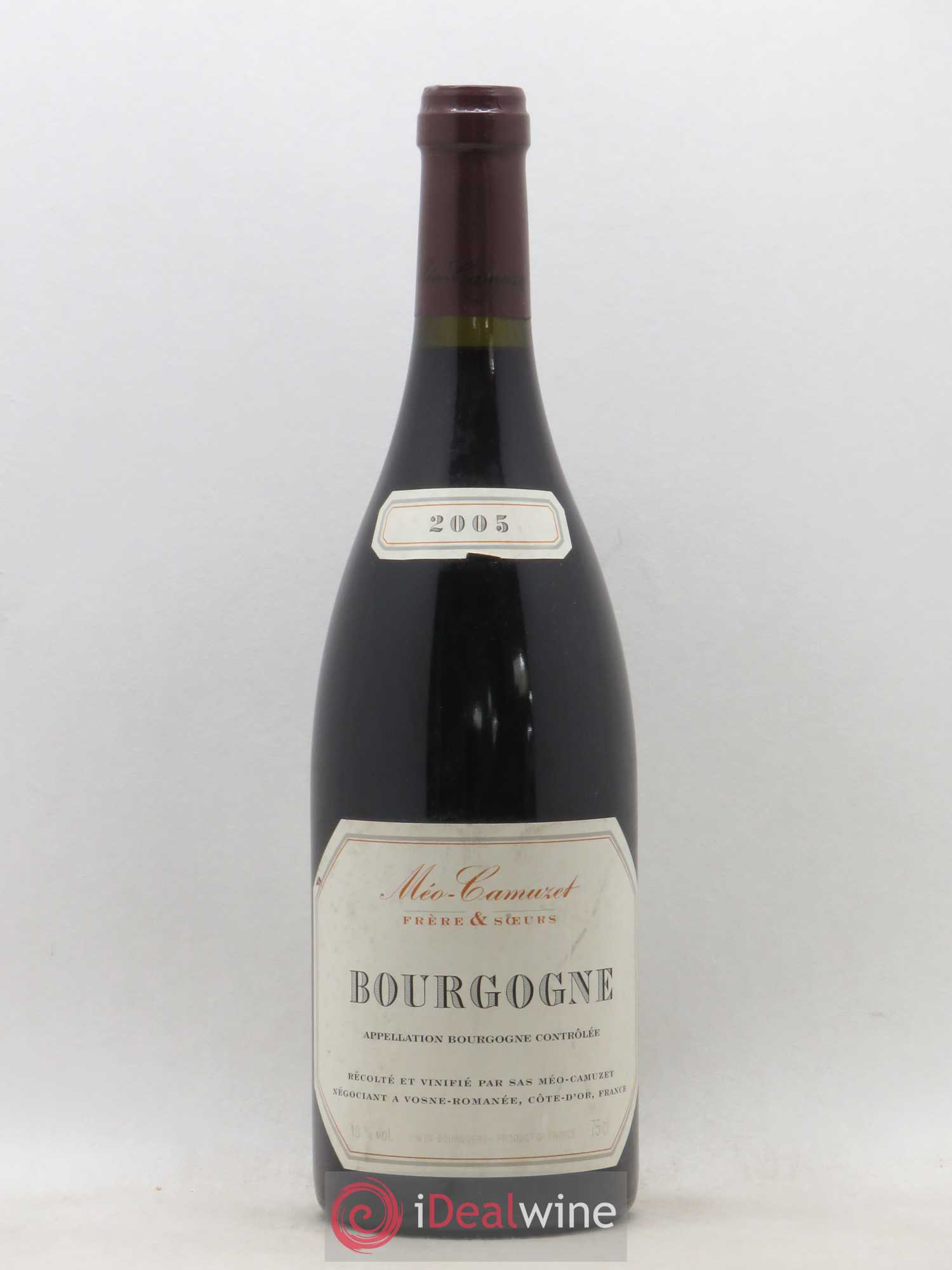 Bourgogne Méo-Camuzet (Frère & Soeurs) 2005 - Lot de 1 bouteille - 0