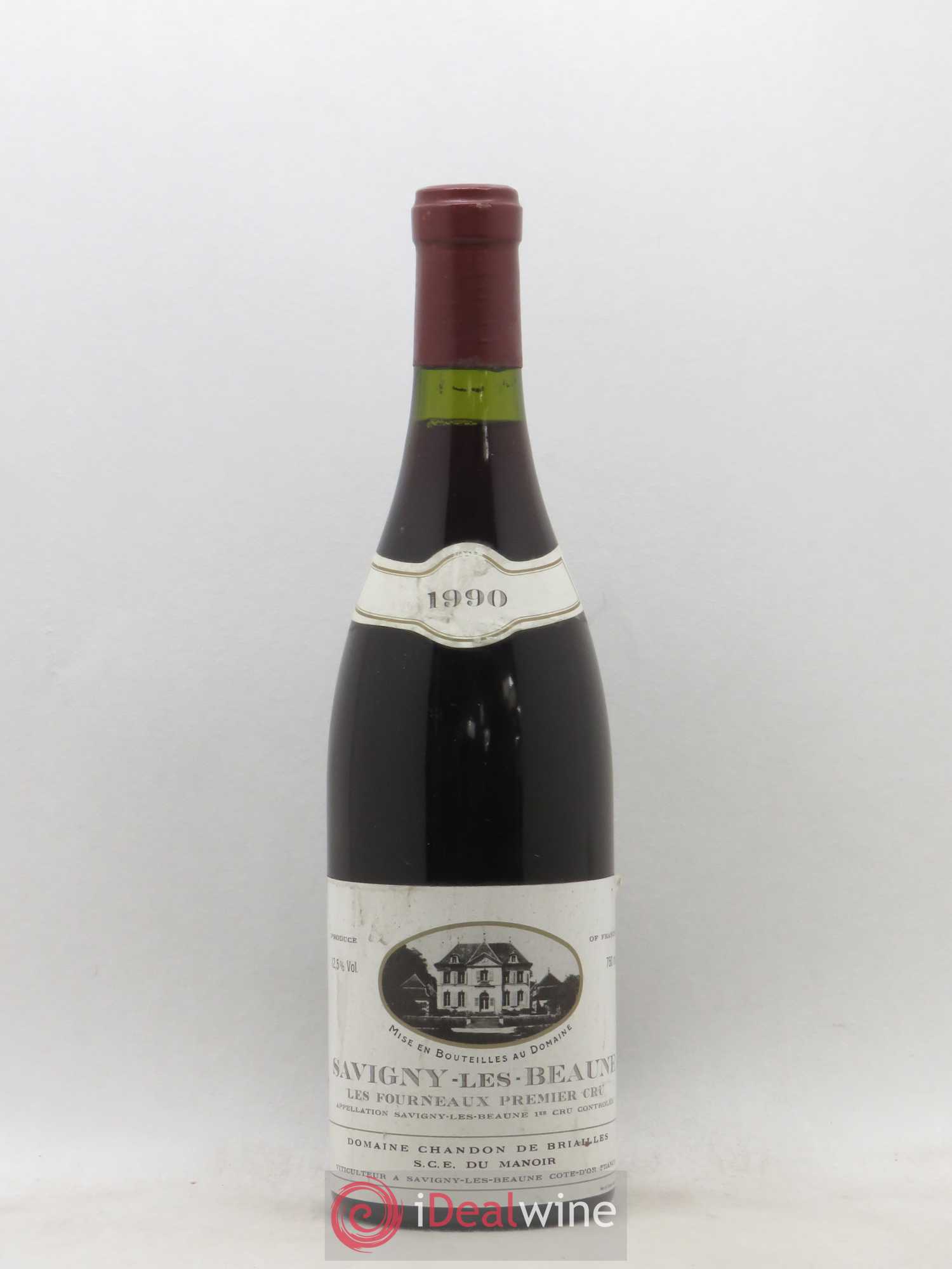 Savigny-lès-Beaune 1er Cru Aux Fournaux Chandon de Briailles 1990 - Lot de 1 bouteille - 0