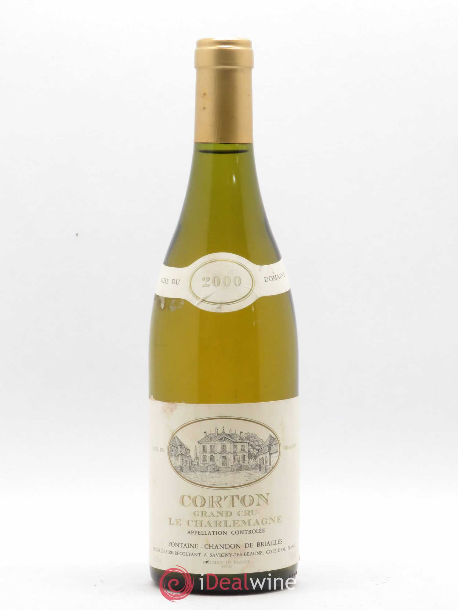 Corton-Charlemagne Grand Cru Chandon de Briailles 2000 - Posten von 1 Flasche - 0