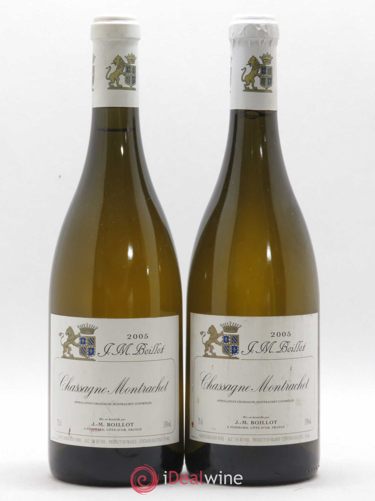 Chassagne-Montrachet 2005 - Posten von 2 Flaschen - 0