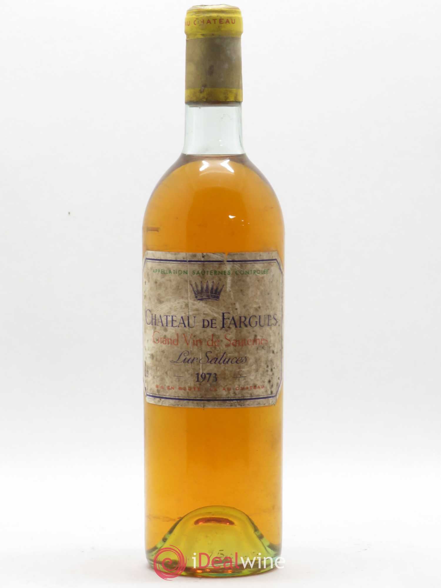 Château de Fargues 1973 - Posten von 1 Flasche - 0