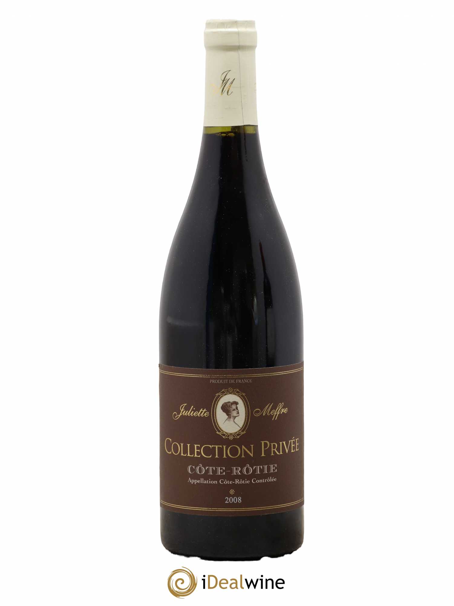 Côte-Rôtie Collection Privée Juliette Meffre 2008 - Lot de 1 bouteille - 0