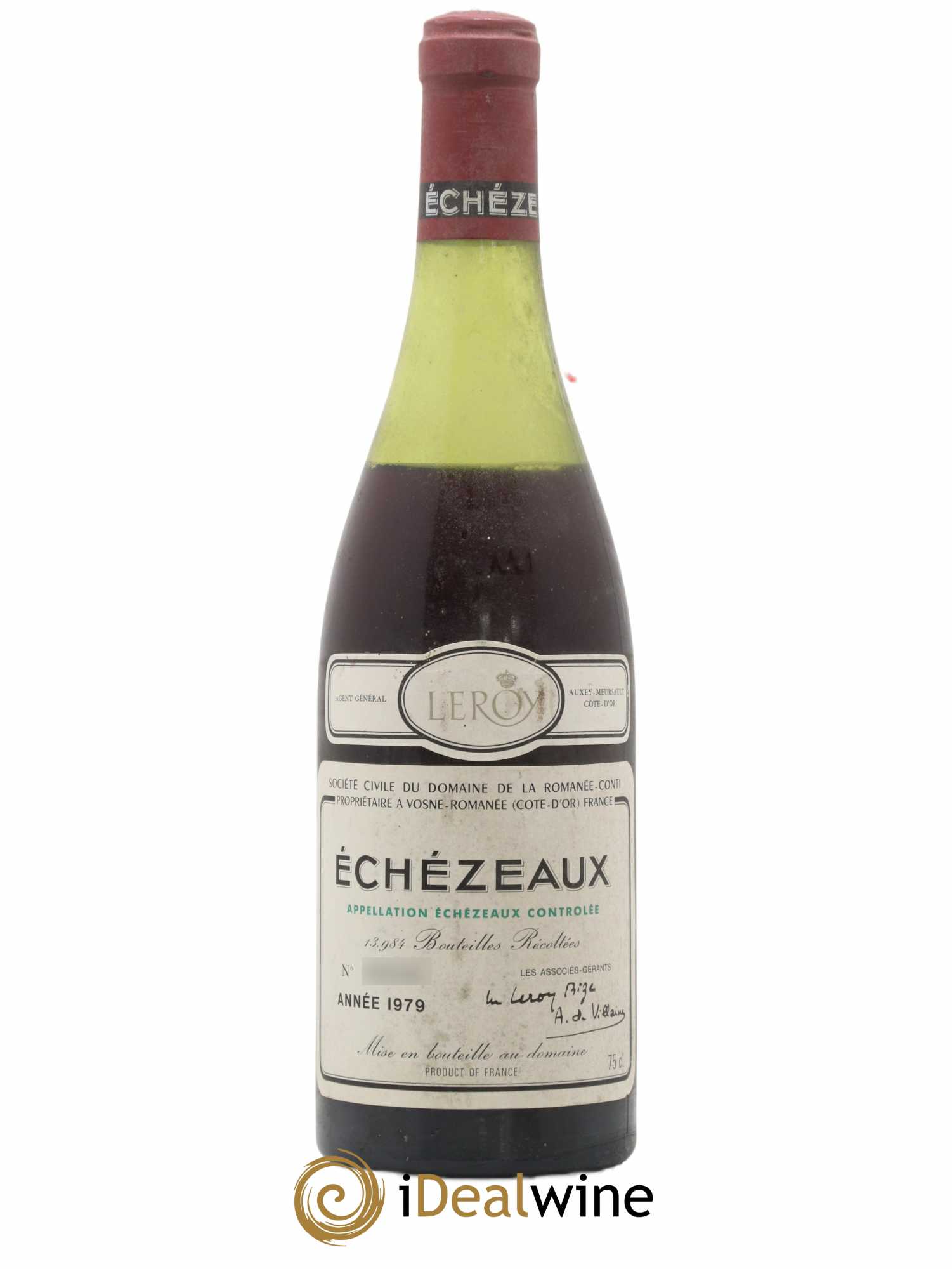 Echezeaux Grand Cru Domaine de la Romanée-Conti 1979 - Lot de 1 bouteille - 0
