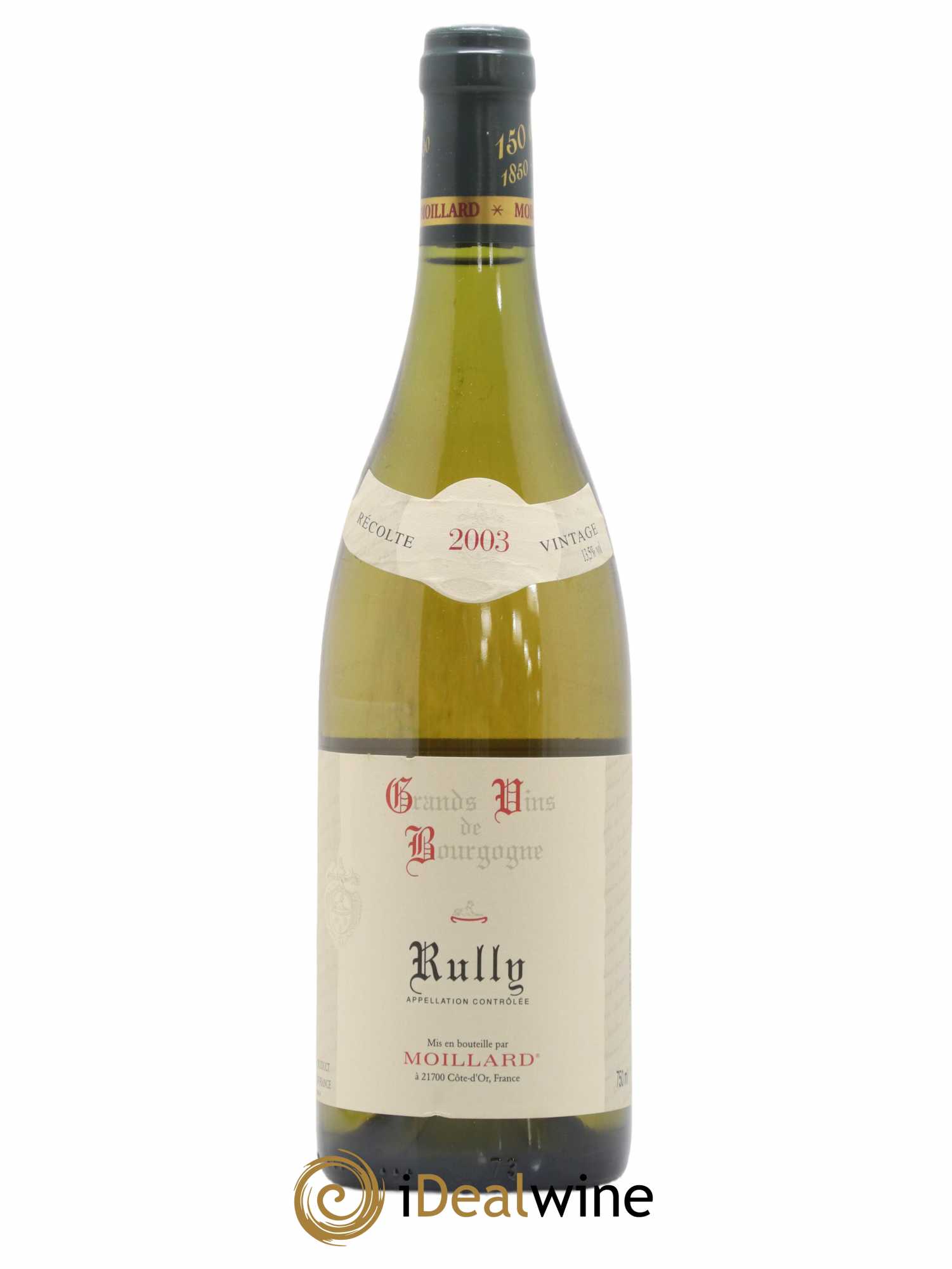 Rully Moillard 2003 - Lot de 1 bouteille - 0