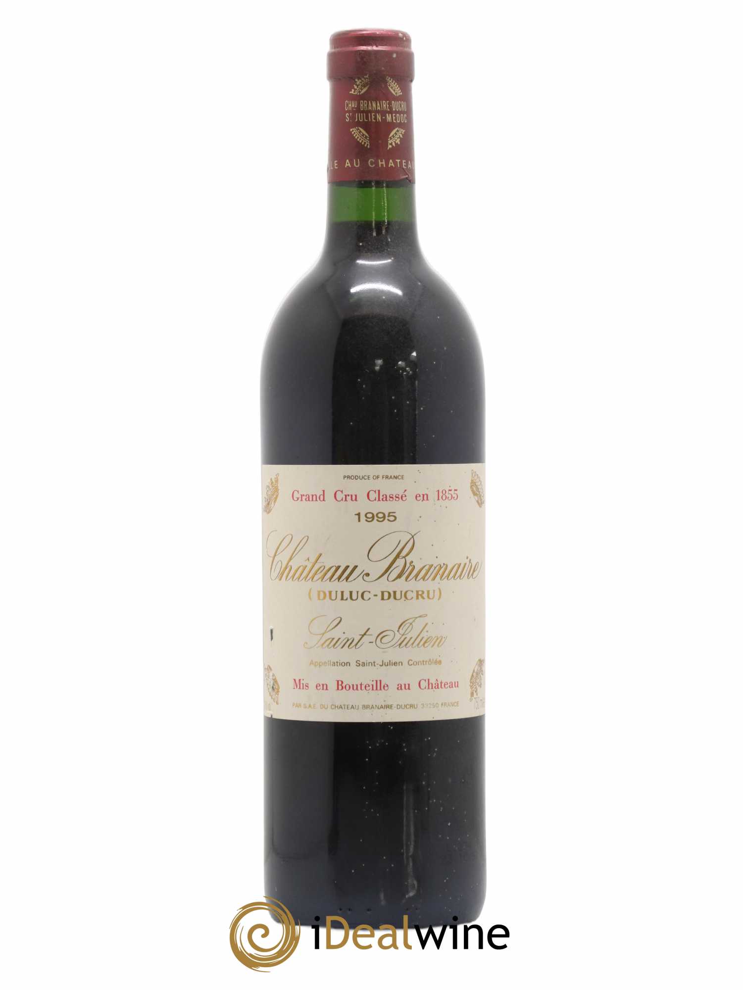 Château Branaire Ducru 4ème Grand Cru Classé 1995 - Lot de 1 bouteille - 0