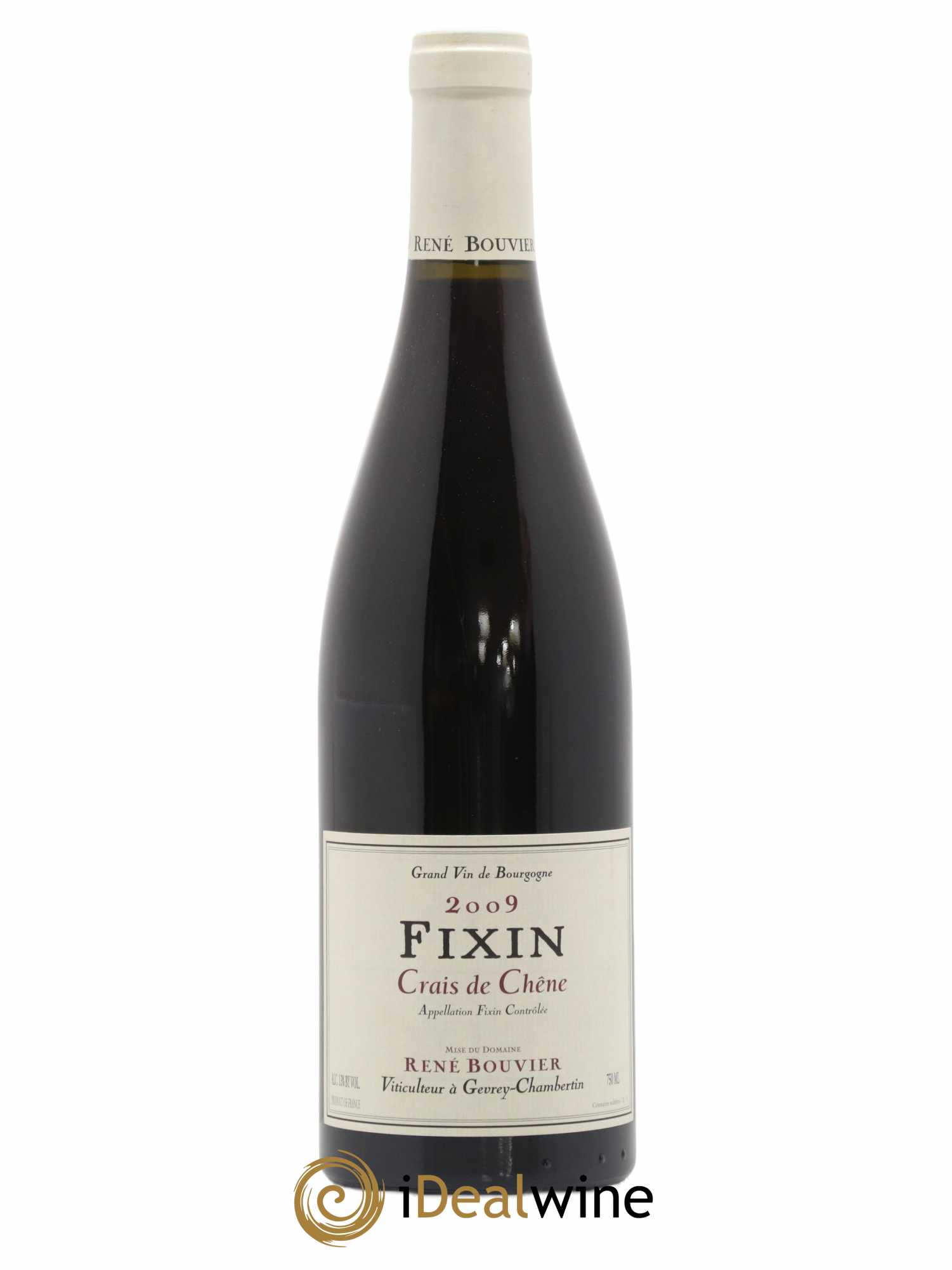 Fixin Crais de Chêne René Bouvier (Domaine) 2009 - Lot de 1 bouteille - 0