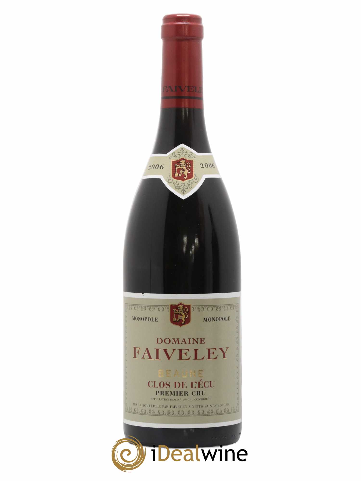 Beaune 1er Cru Clos de l'Ecu Faiveley 2006 - Lot de 1 bouteille - 0