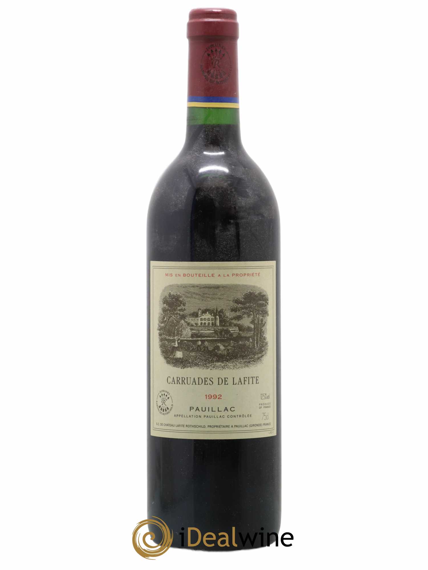 Carruades de Lafite Rothschild Second Vin 1992 - Lot de 1 bouteille - 0