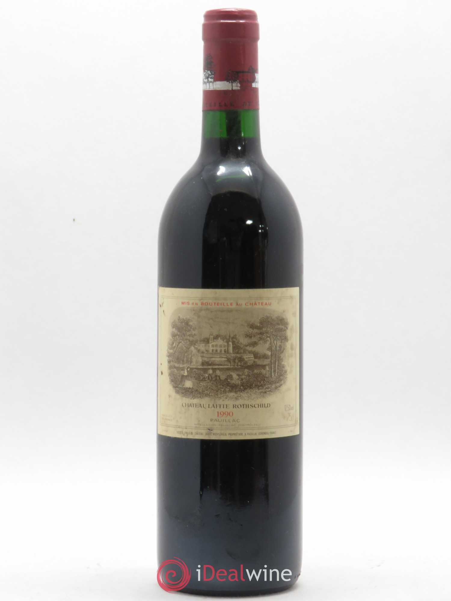 Château Lafite Rothschild 1er Grand Cru Classé 1990 - Lot de 1 bouteille - 0