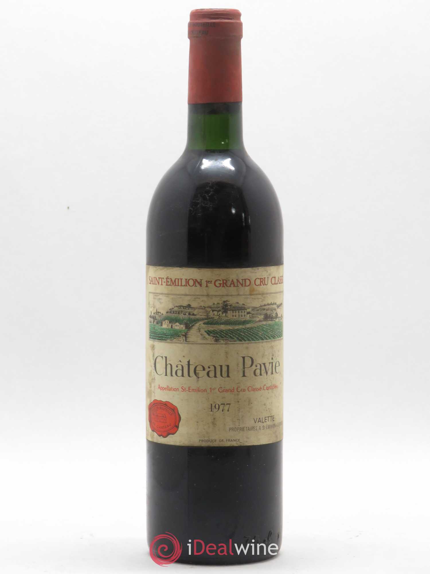 Château Pavie 1er Grand Cru Classé A 1977 - Lot de 1 bouteille - 0