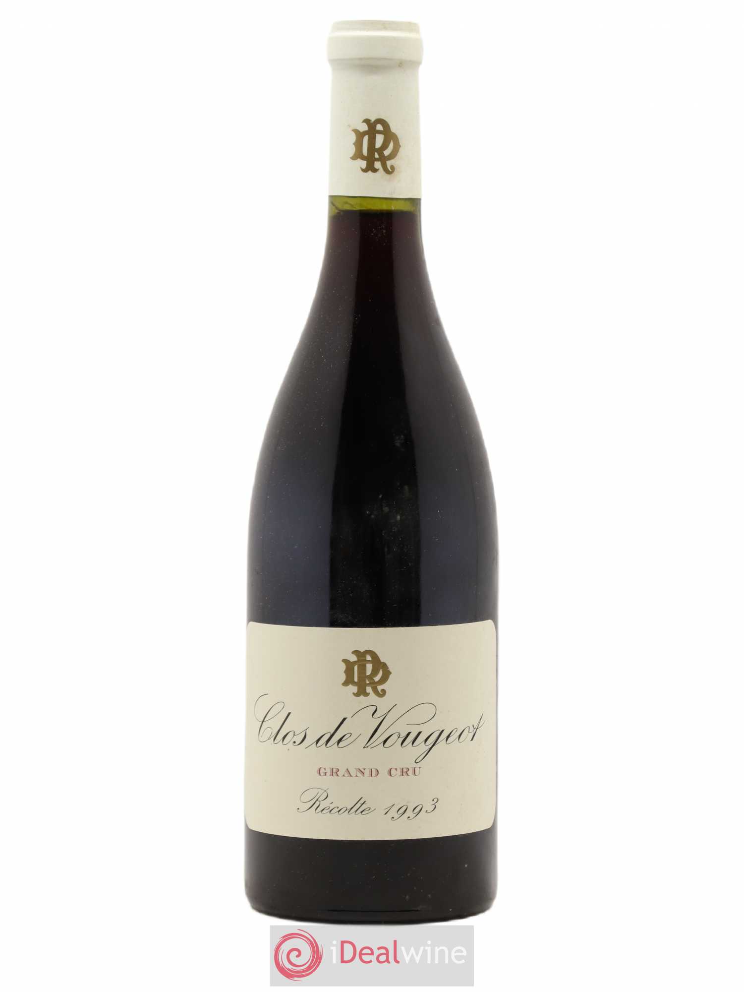 Clos de Vougeot Grand Cru Marc Rougeot Dupin 1993 - Lot de 1 bouteille - 0