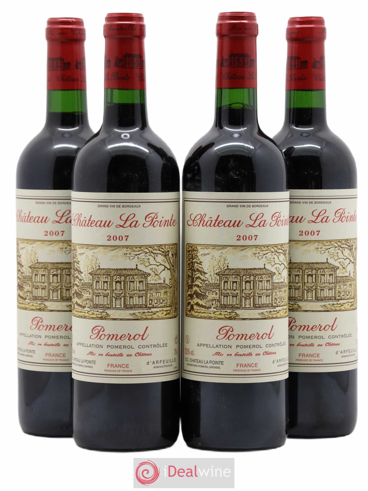 Château la Pointe 2007 - Lot de 4 bouteilles - 0