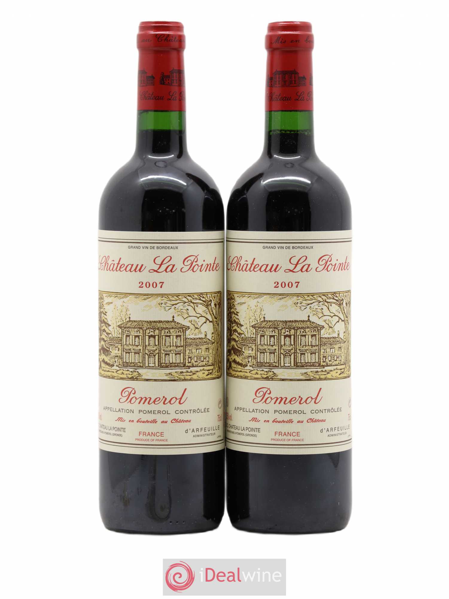 Château la Pointe 2007 - Lot de 2 bouteilles - 0