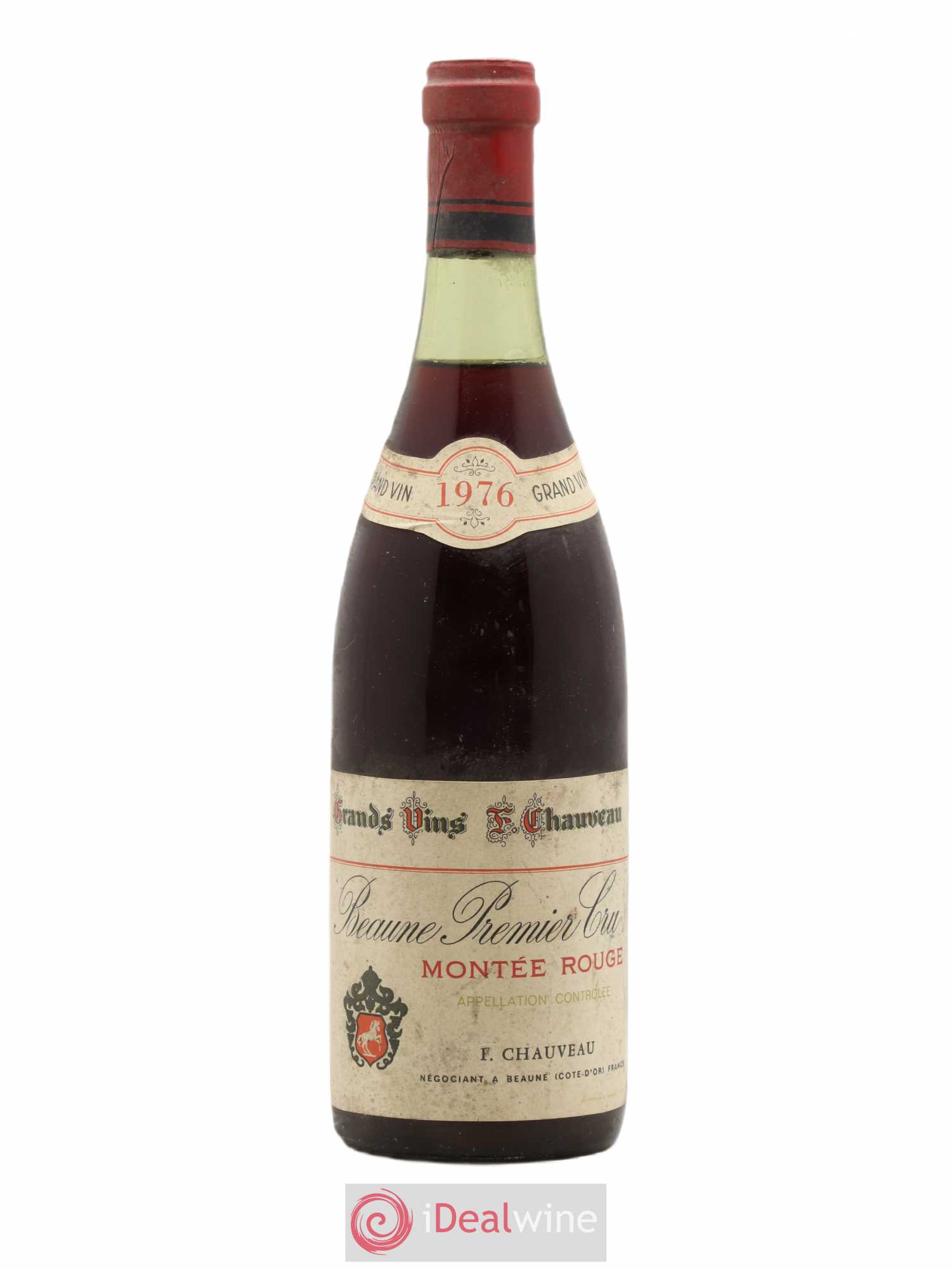 Beaune 1er Cru Montée Rouge Chauveau 1976 - Lot de 1 bouteille - 0