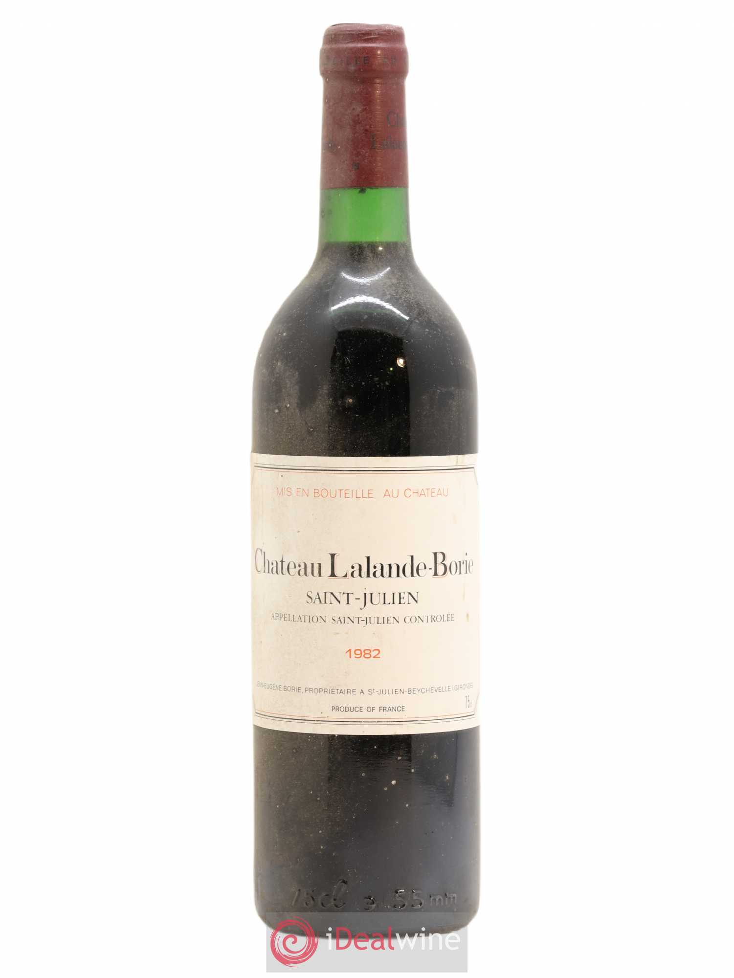 Château Lalande Borie 1982 - Lot de 1 bouteille - 0