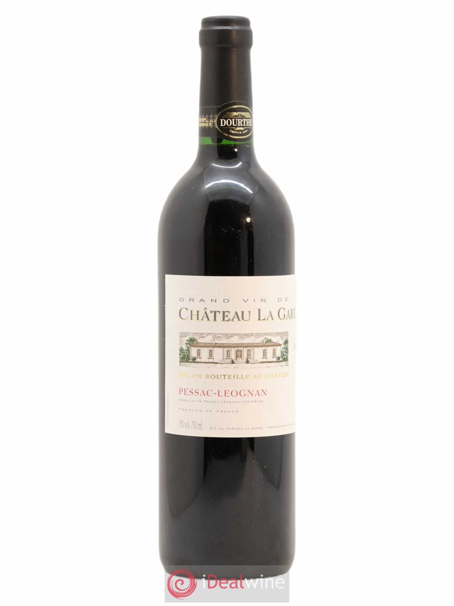 Château la Garde 2000 - Lot de 1 bouteille - 0