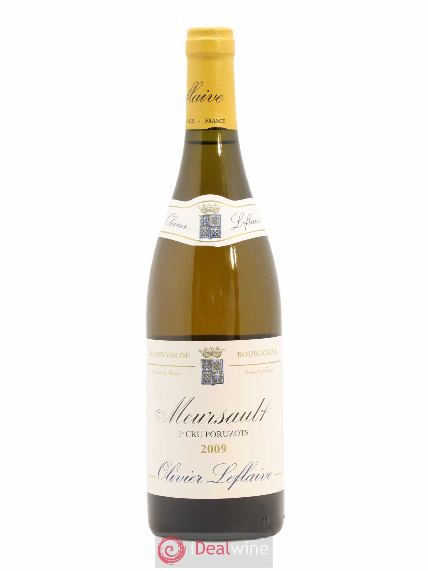 Meursault 1er Cru Poruzots Olivier Leflaive 2009 - Lot de 1 bouteille - 0